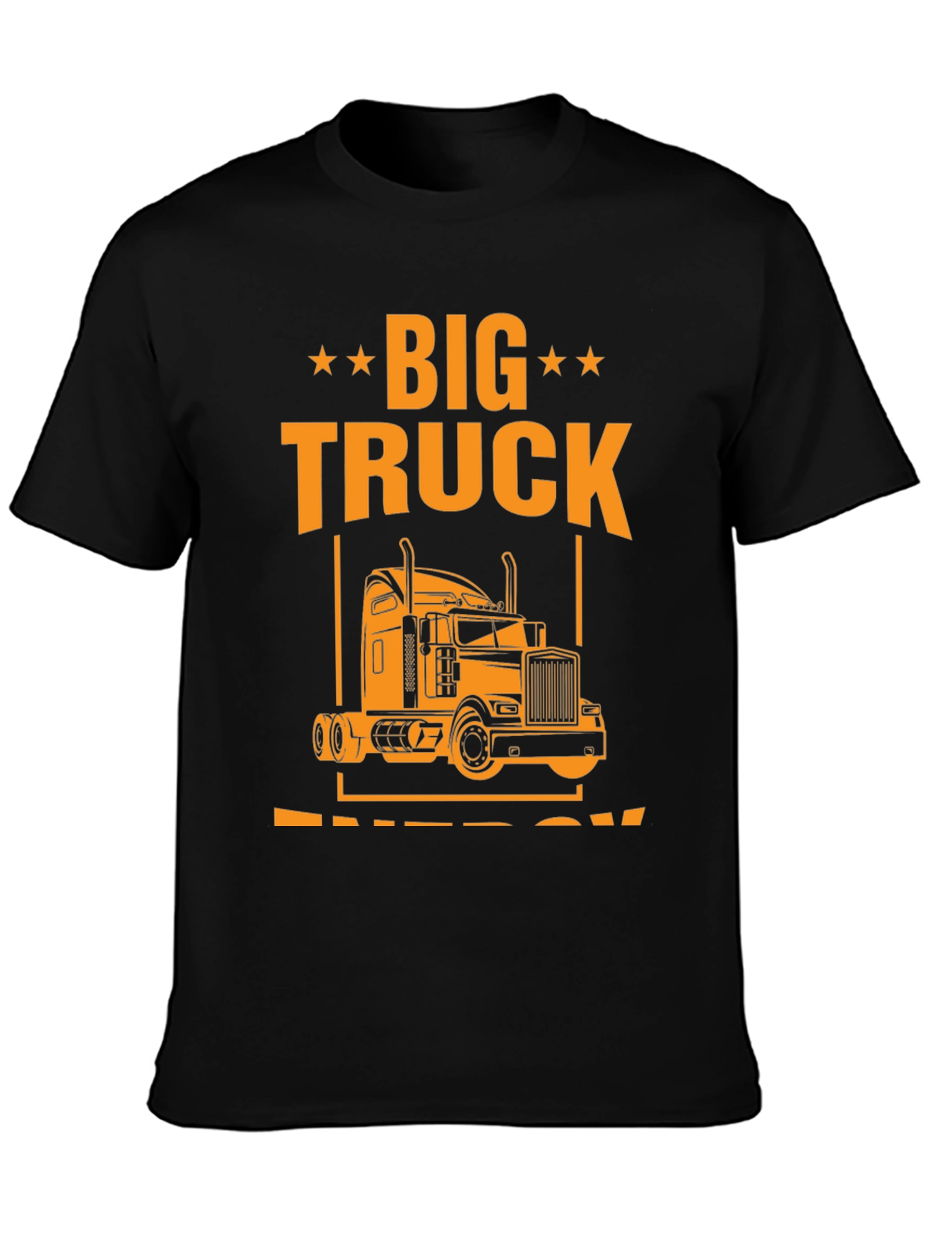 Big Truck Energy Graphic Tee - Black