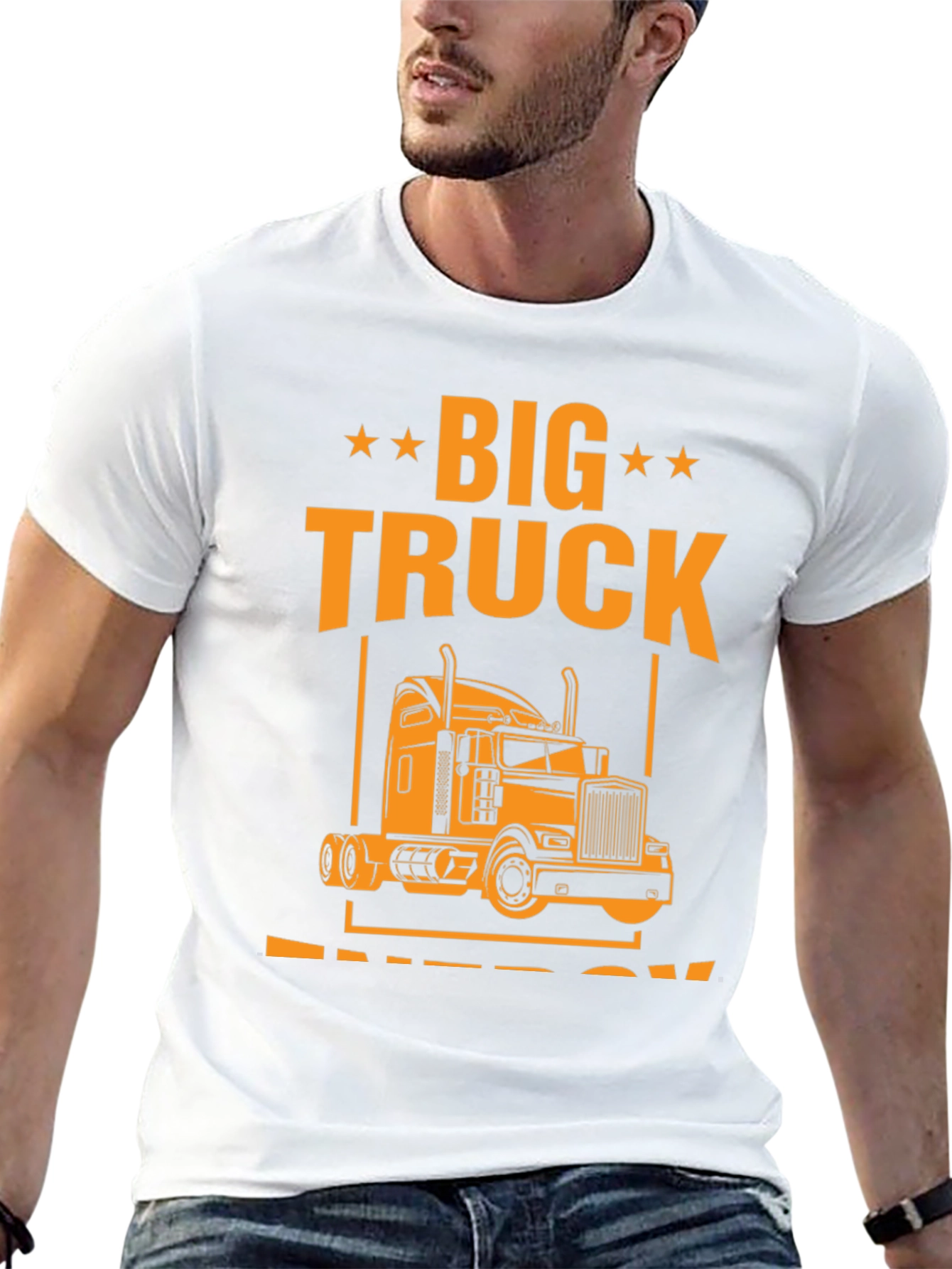Big Truck Energy Graphic Tee - Black