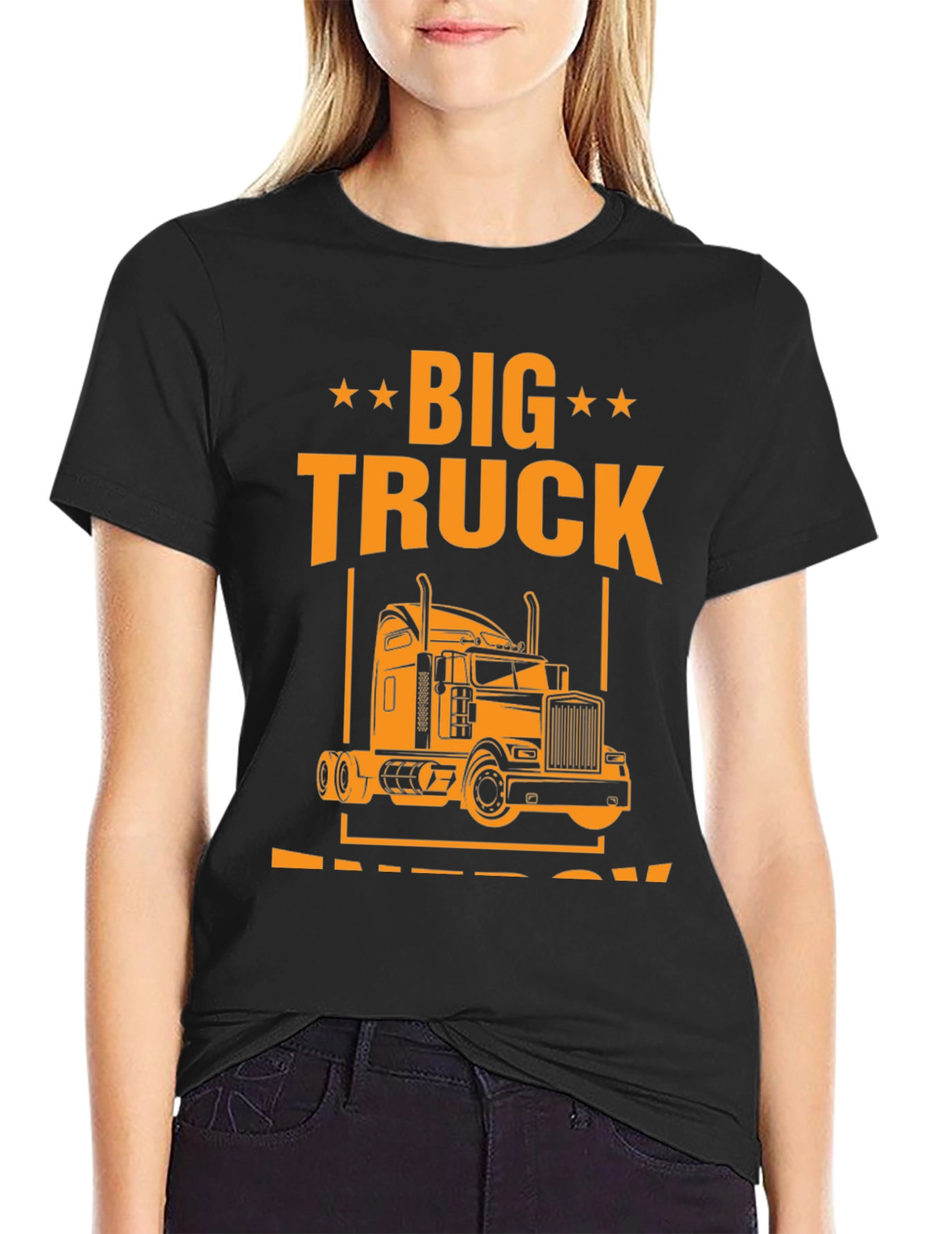 Big Truck Energy Graphic Tee - Black
