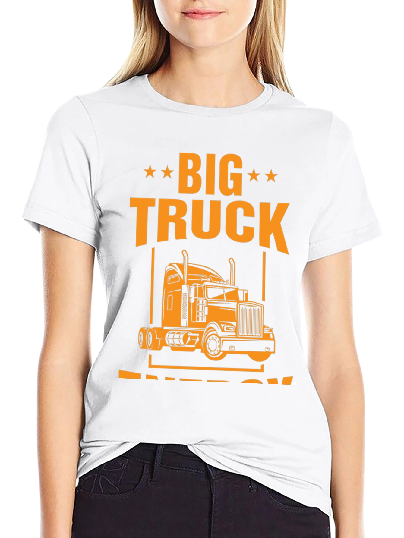 Big Truck Energy Graphic Tee - Black