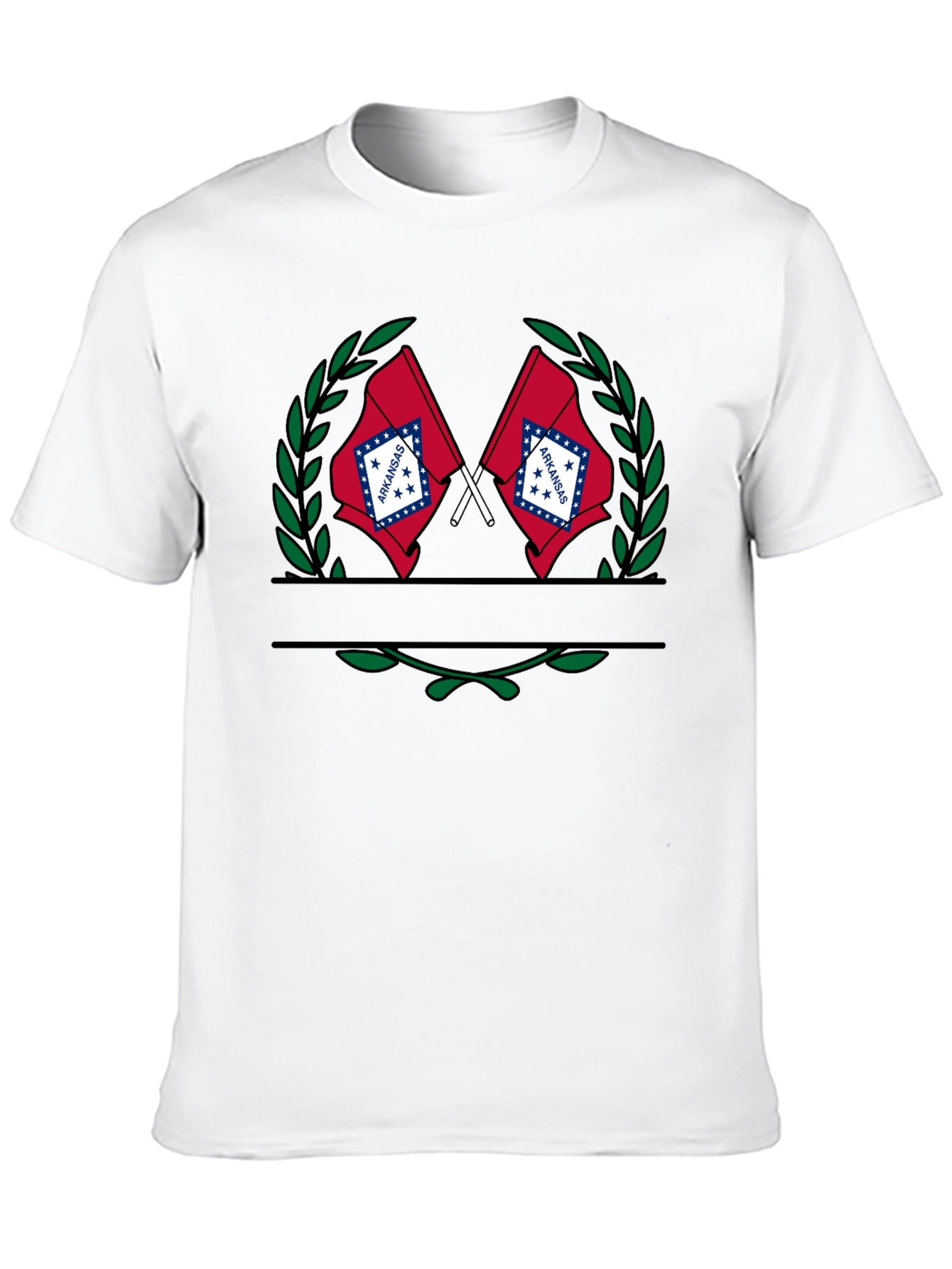 Arkansas Flag T-Shirt Patriotic Tee