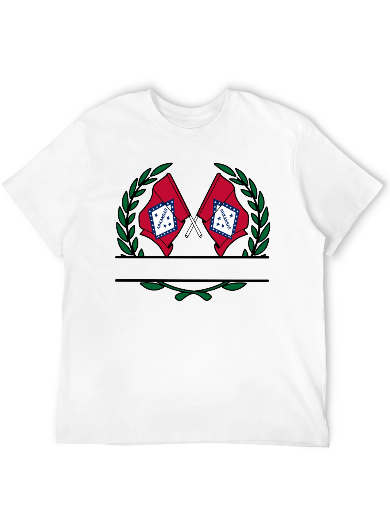 Arkansas Flag T-Shirt Patriotic Tee