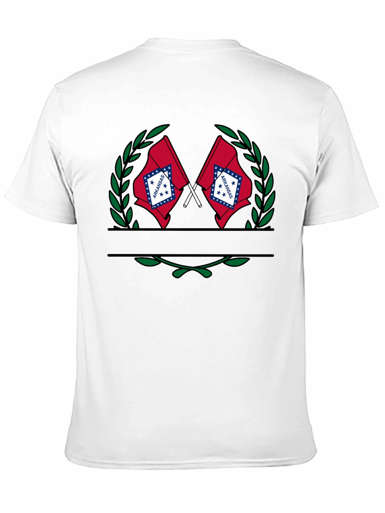 Arkansas Flag T-Shirt Patriotic Tee