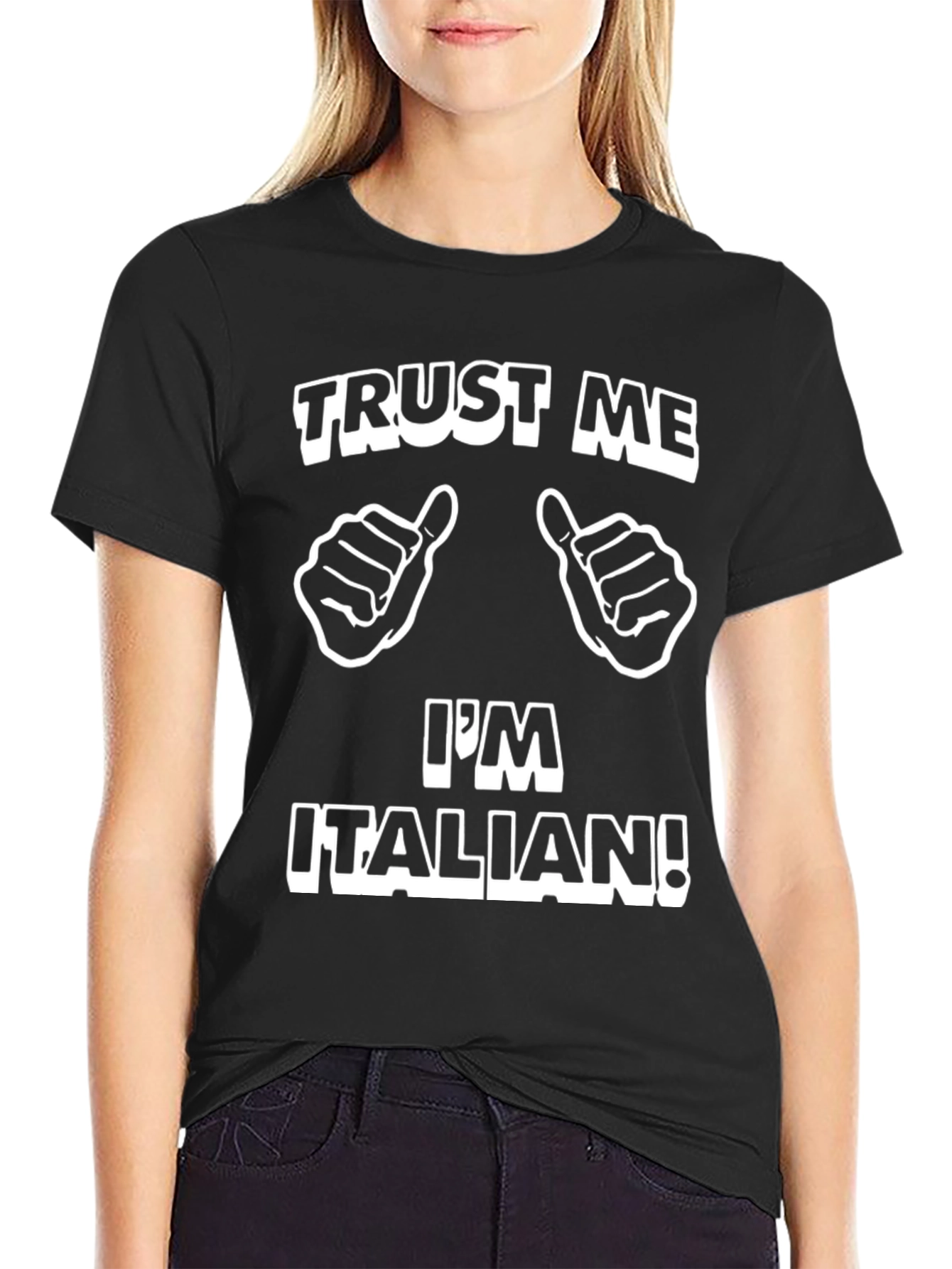 Trust Me Im Italian Graphic T-Shirt