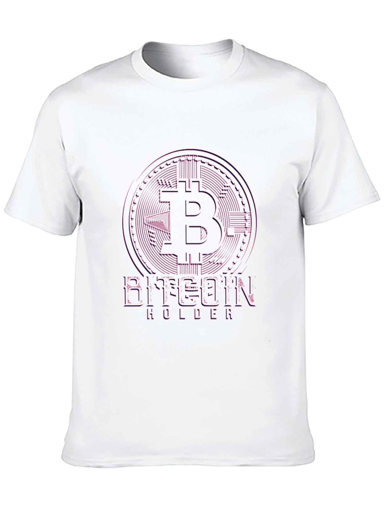Bitcoin Holder Black Tee - Crypto Fan Apparel