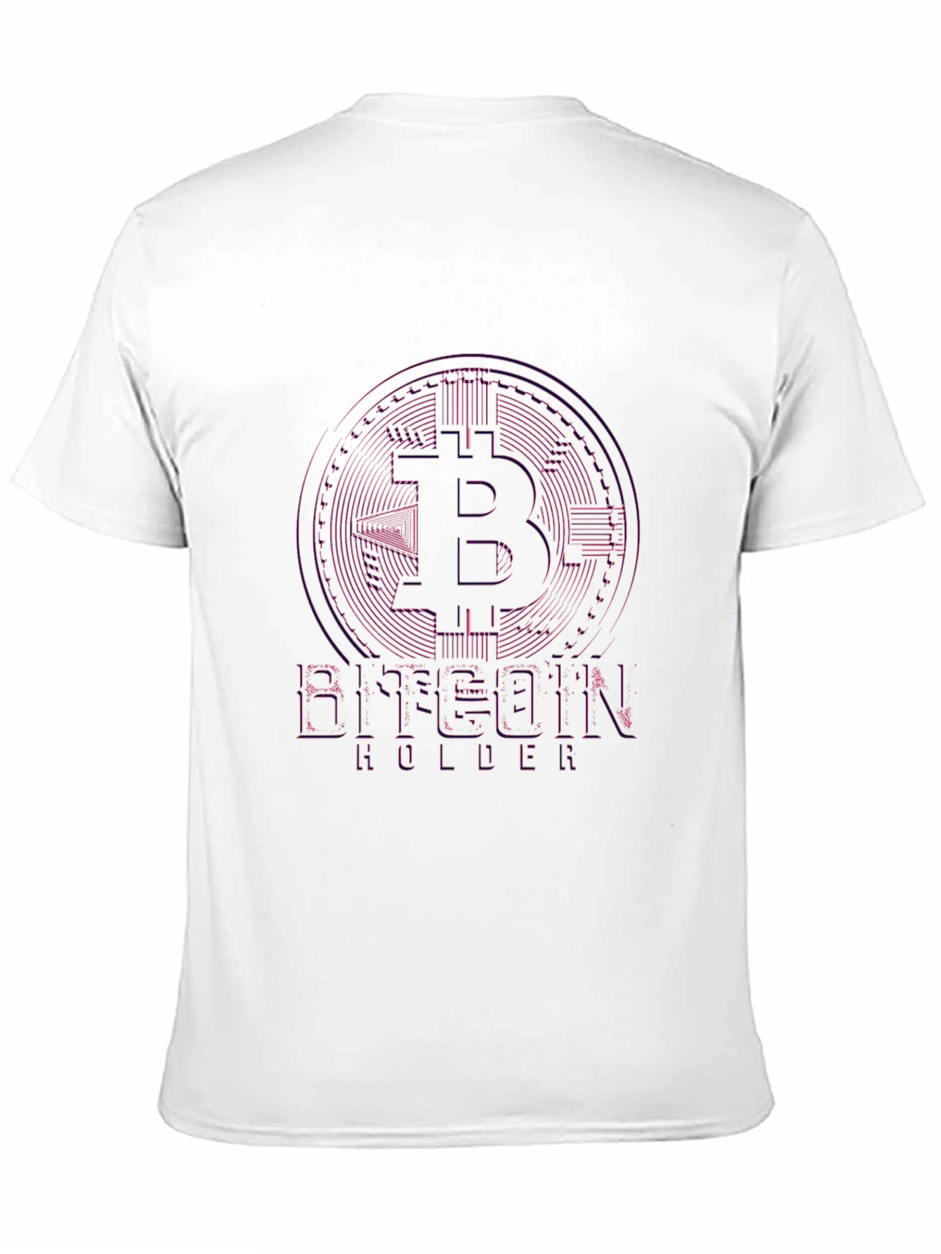 Bitcoin Holder Black Tee - Crypto Fan Apparel