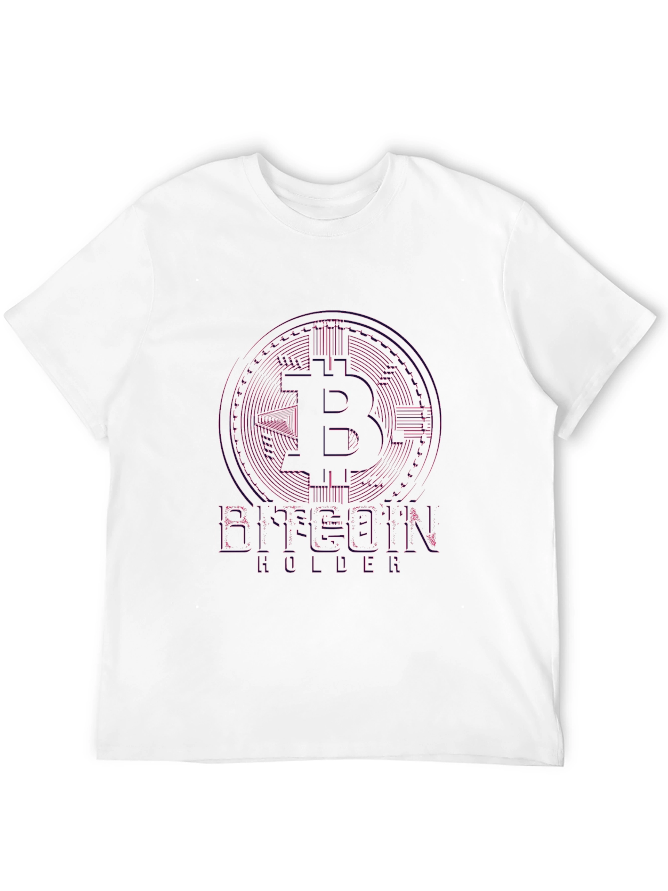 Bitcoin Holder Black Tee - Crypto Fan Apparel