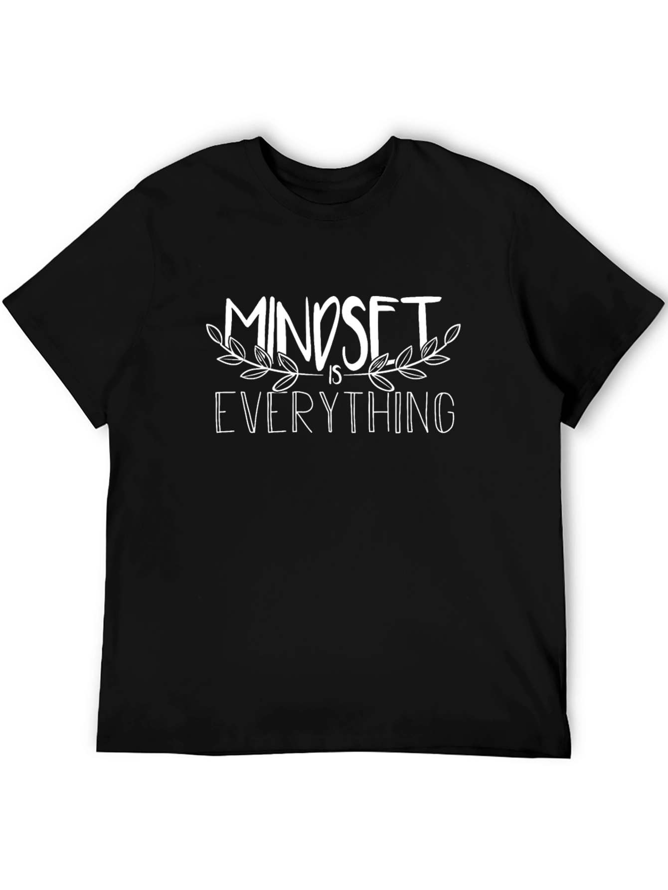 Mindset is Everything Graphic Tee - Black