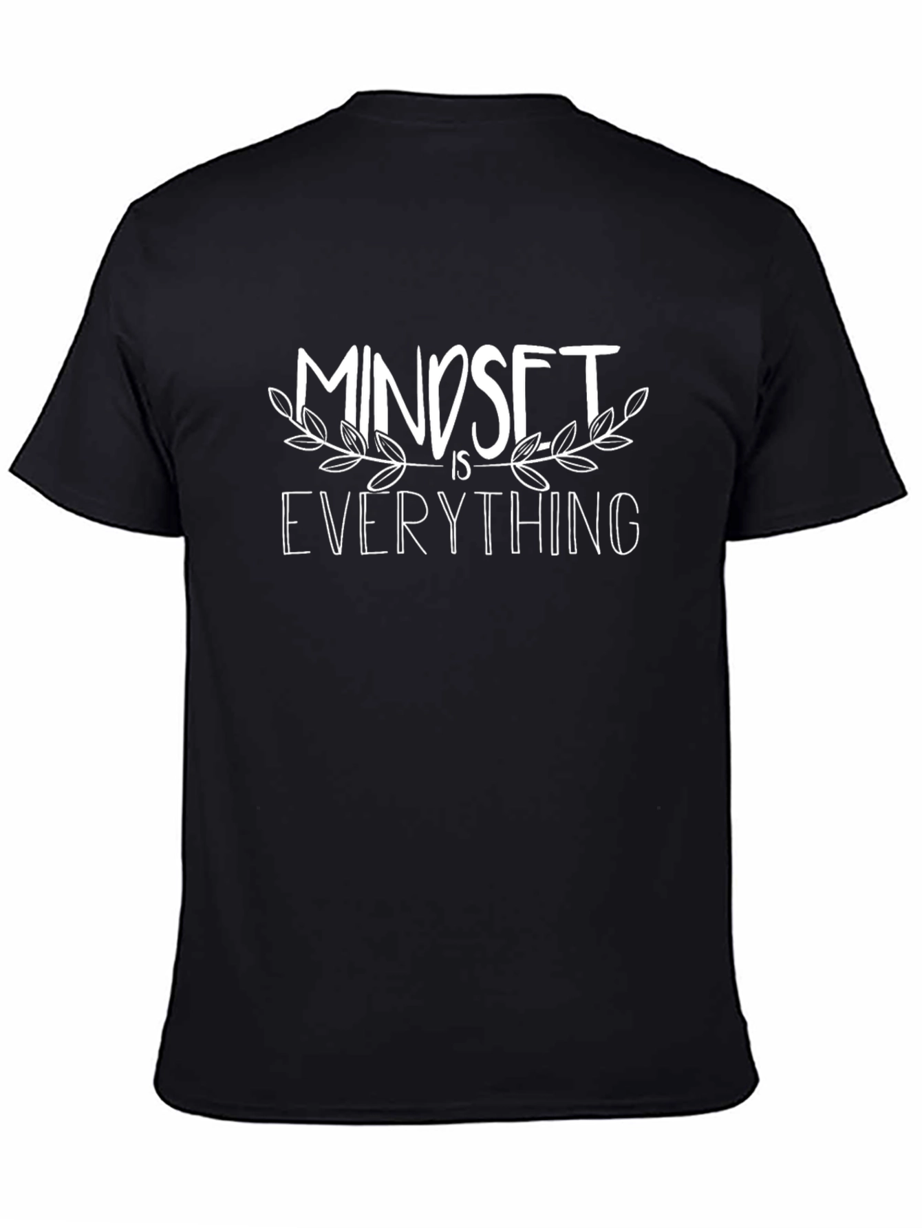 Mindset is Everything Graphic Tee - Black
