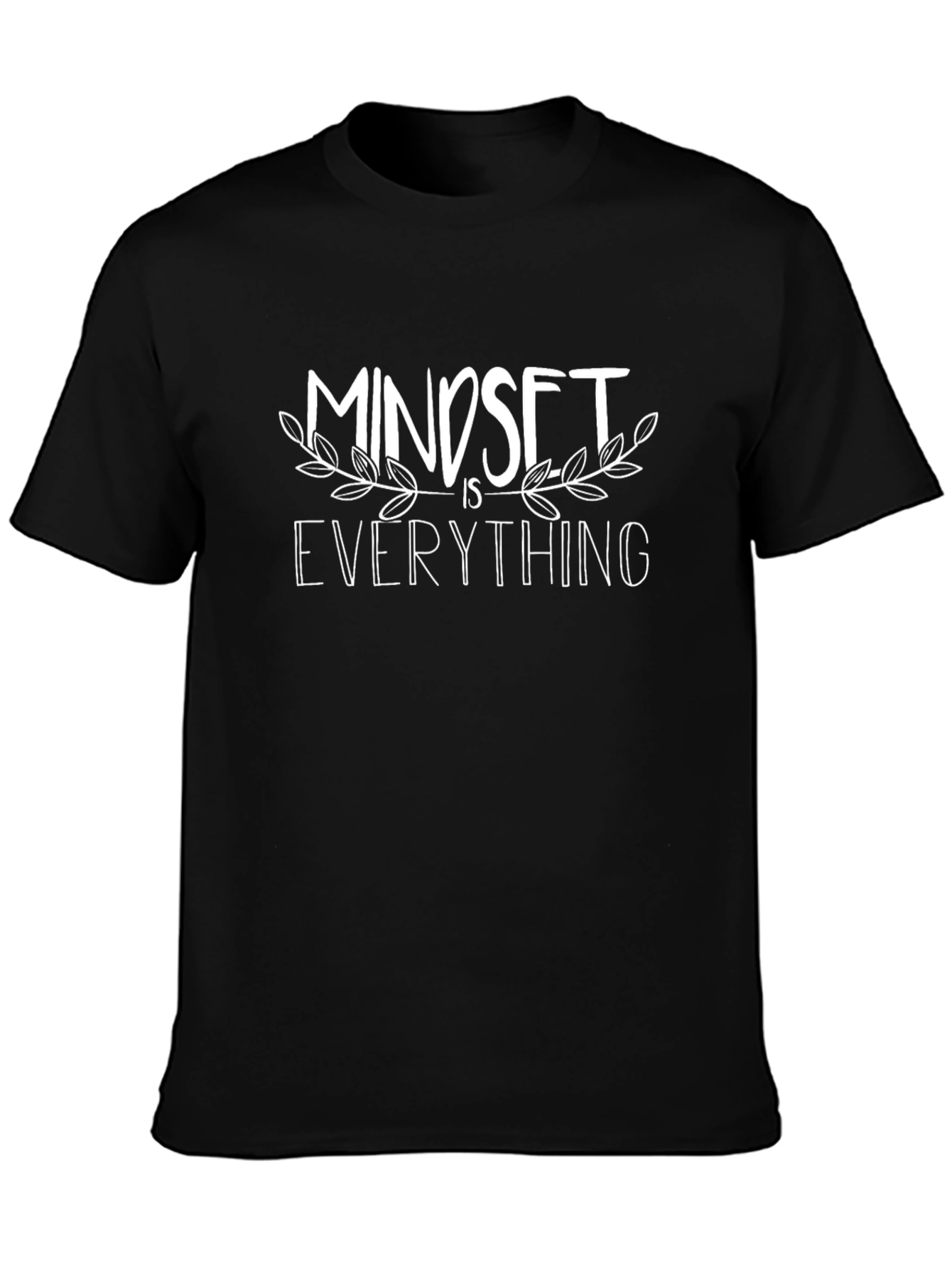 Mindset is Everything Graphic Tee - Black