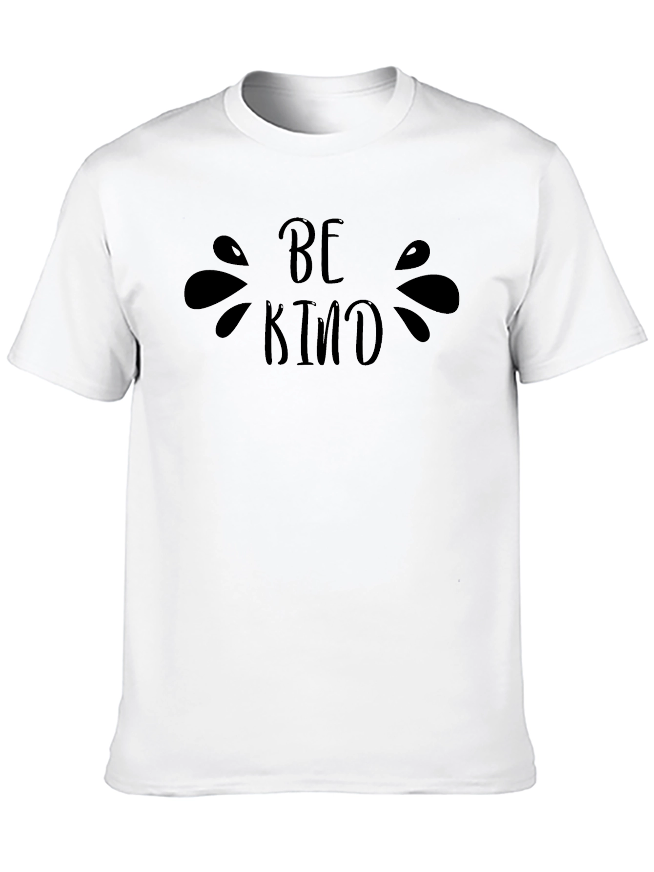 Be Kind Black Graphic Tee - Unisex Soft Cotton