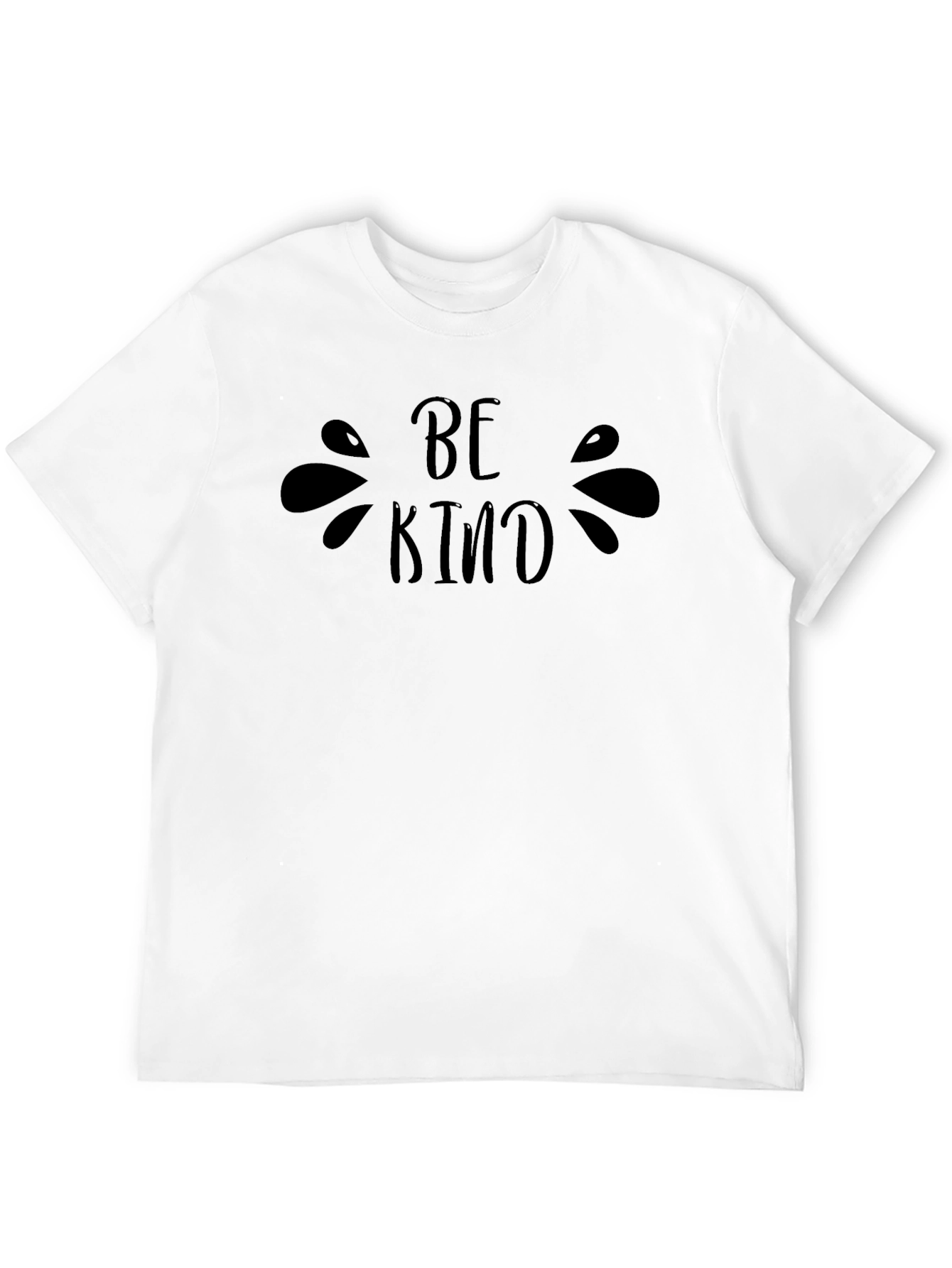 Be Kind Black Graphic Tee - Unisex Soft Cotton
