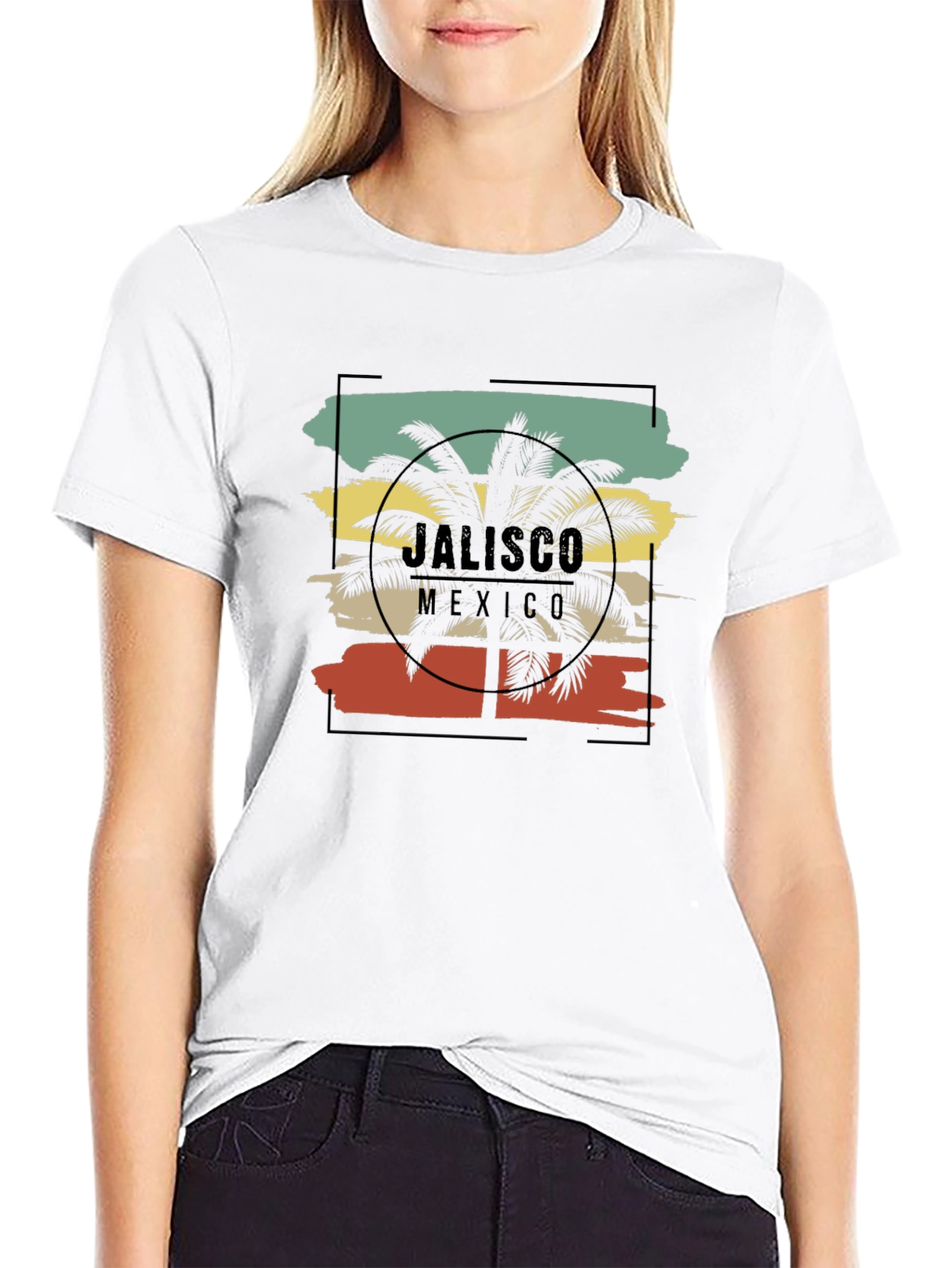 Jalisco Mexico Palm Tree T-Shirt