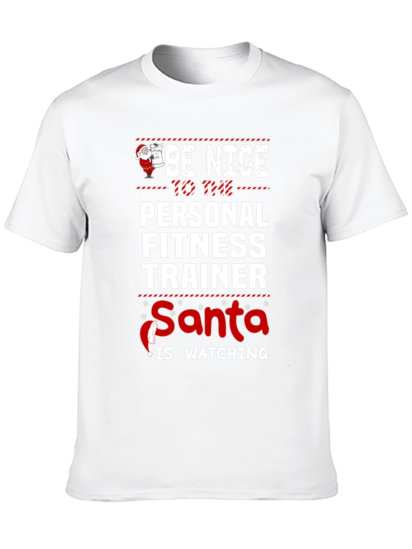 Funny Christmas Personal Fitness Trainer T-Shirt
