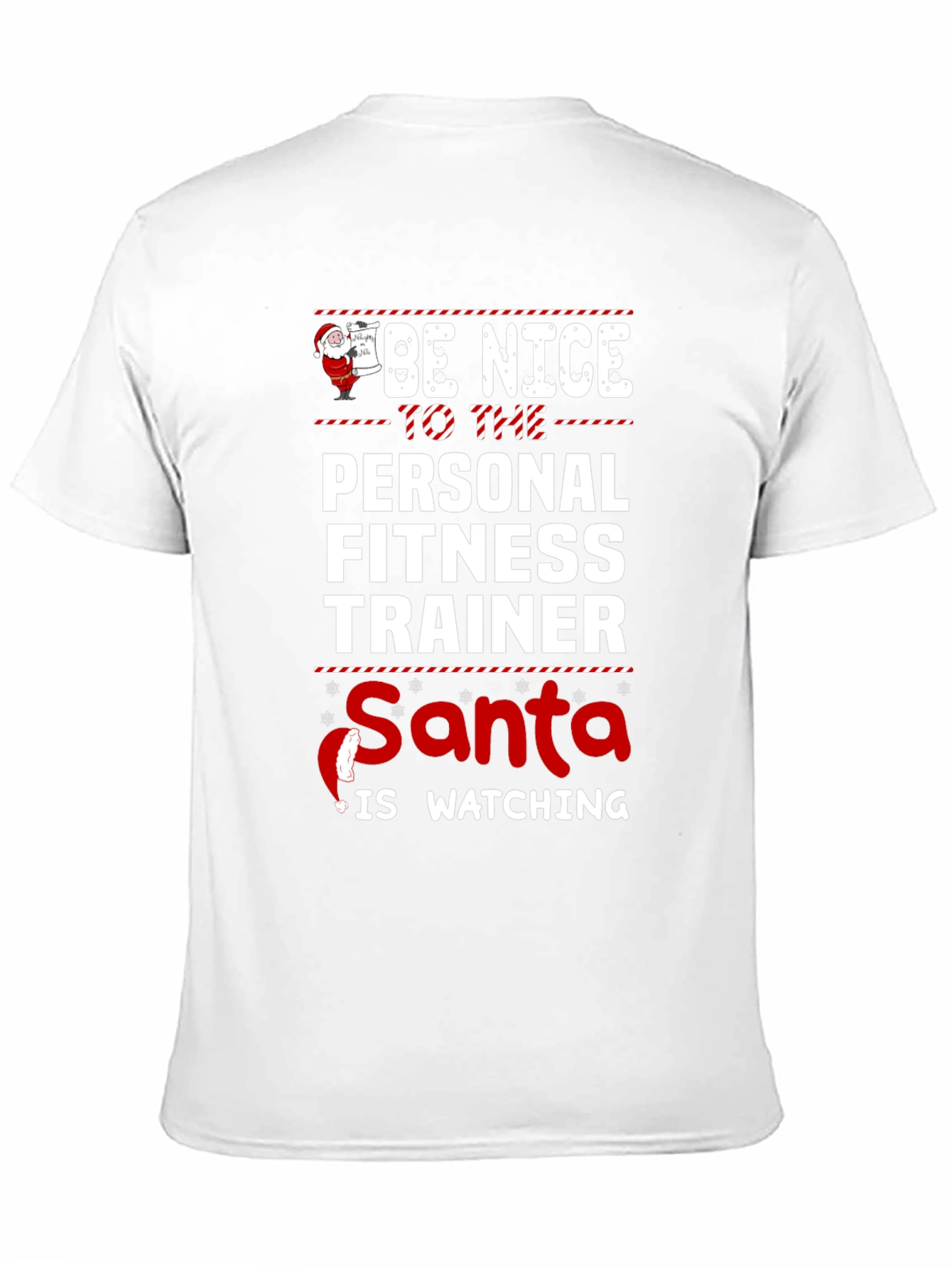 Funny Christmas Personal Fitness Trainer T-Shirt