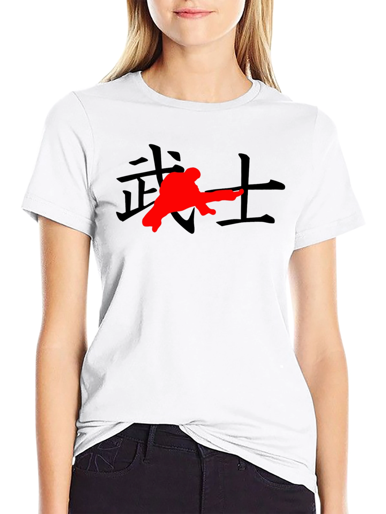 Martial Arts Kanji Graphic T-Shirt