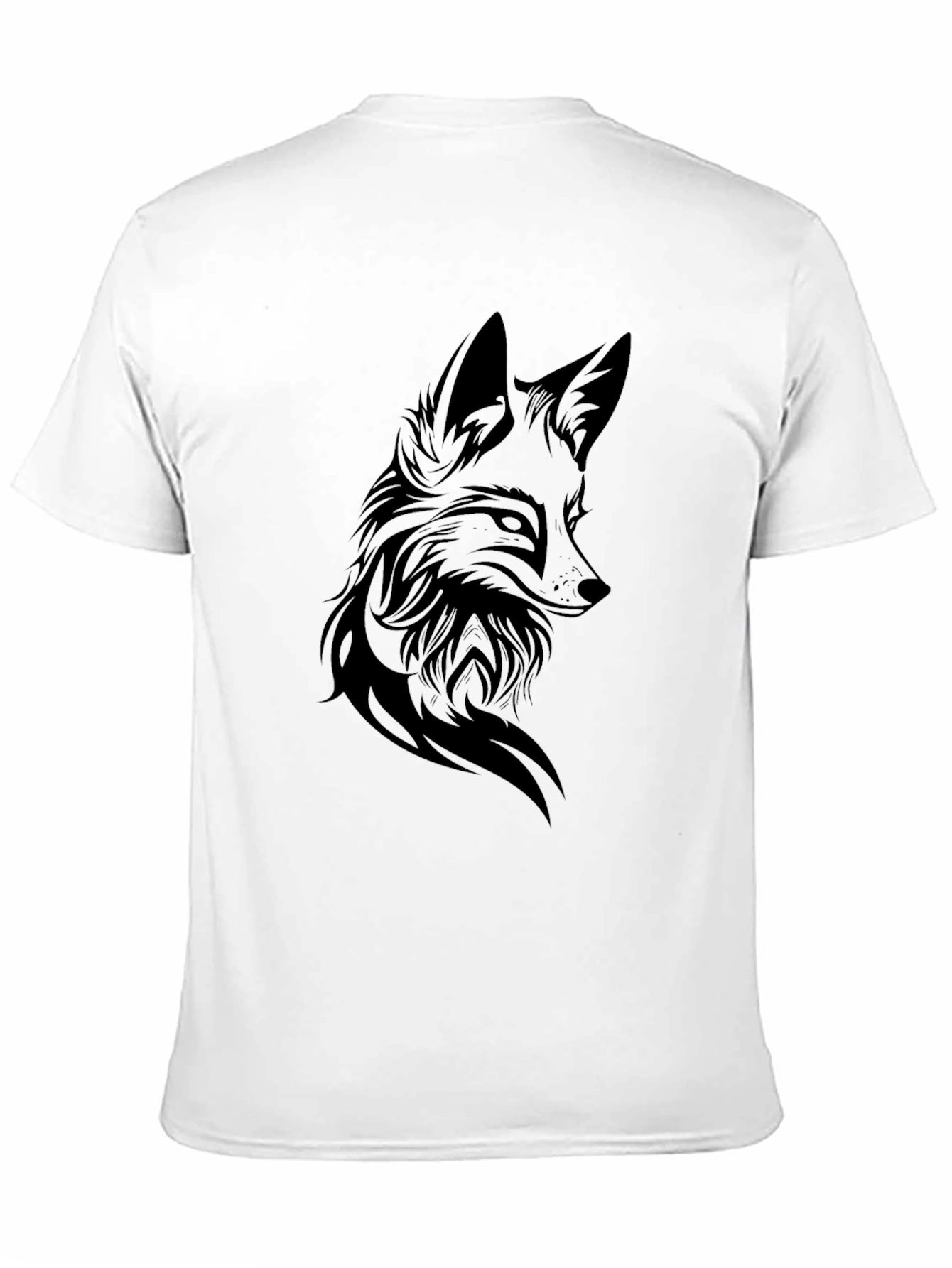 Black Fox Graphic Tee - Mens Short Sleeve