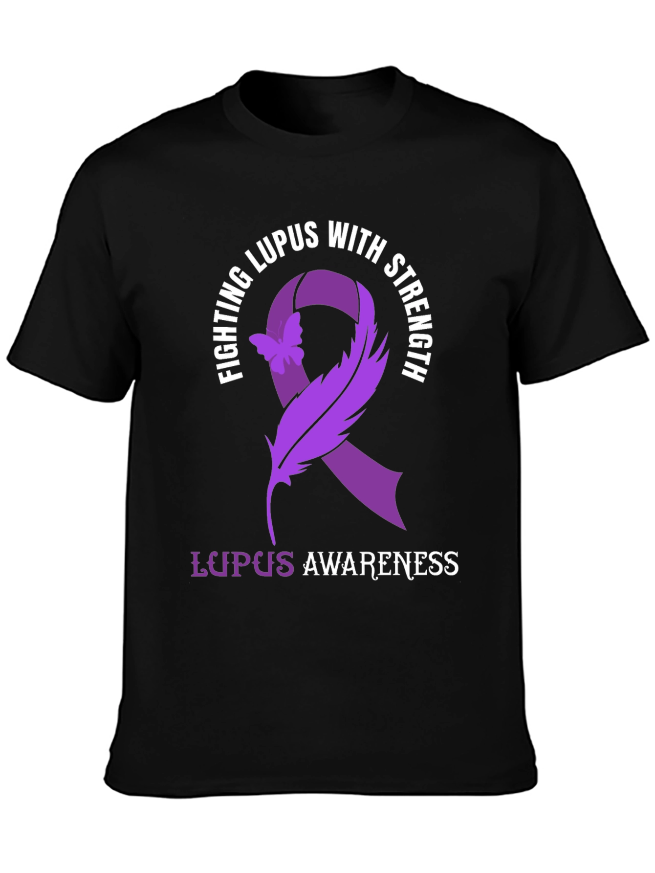 Lupus Awareness Ribbon T-Shirt