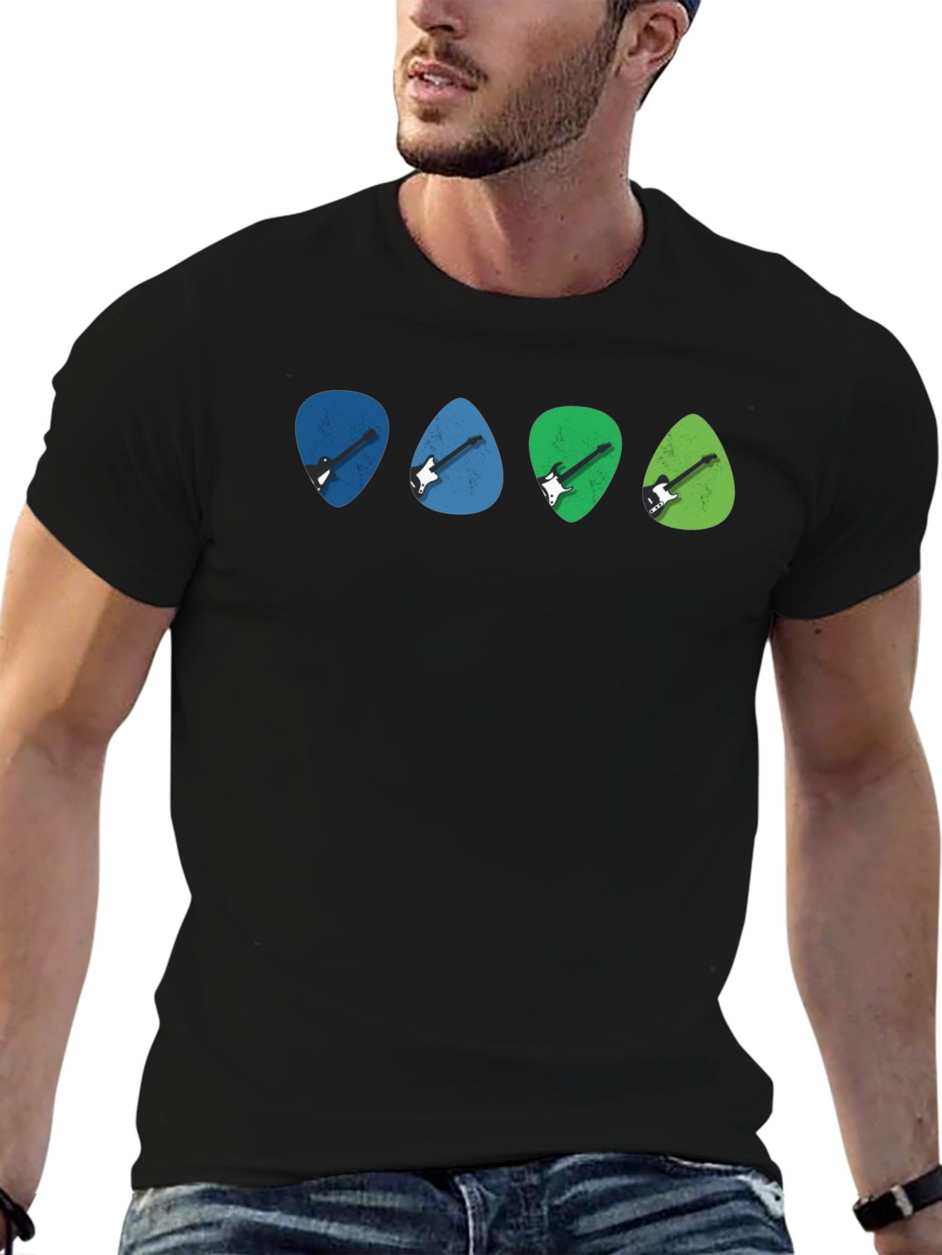 Guitar Pick Shirt - Music Lover Tee