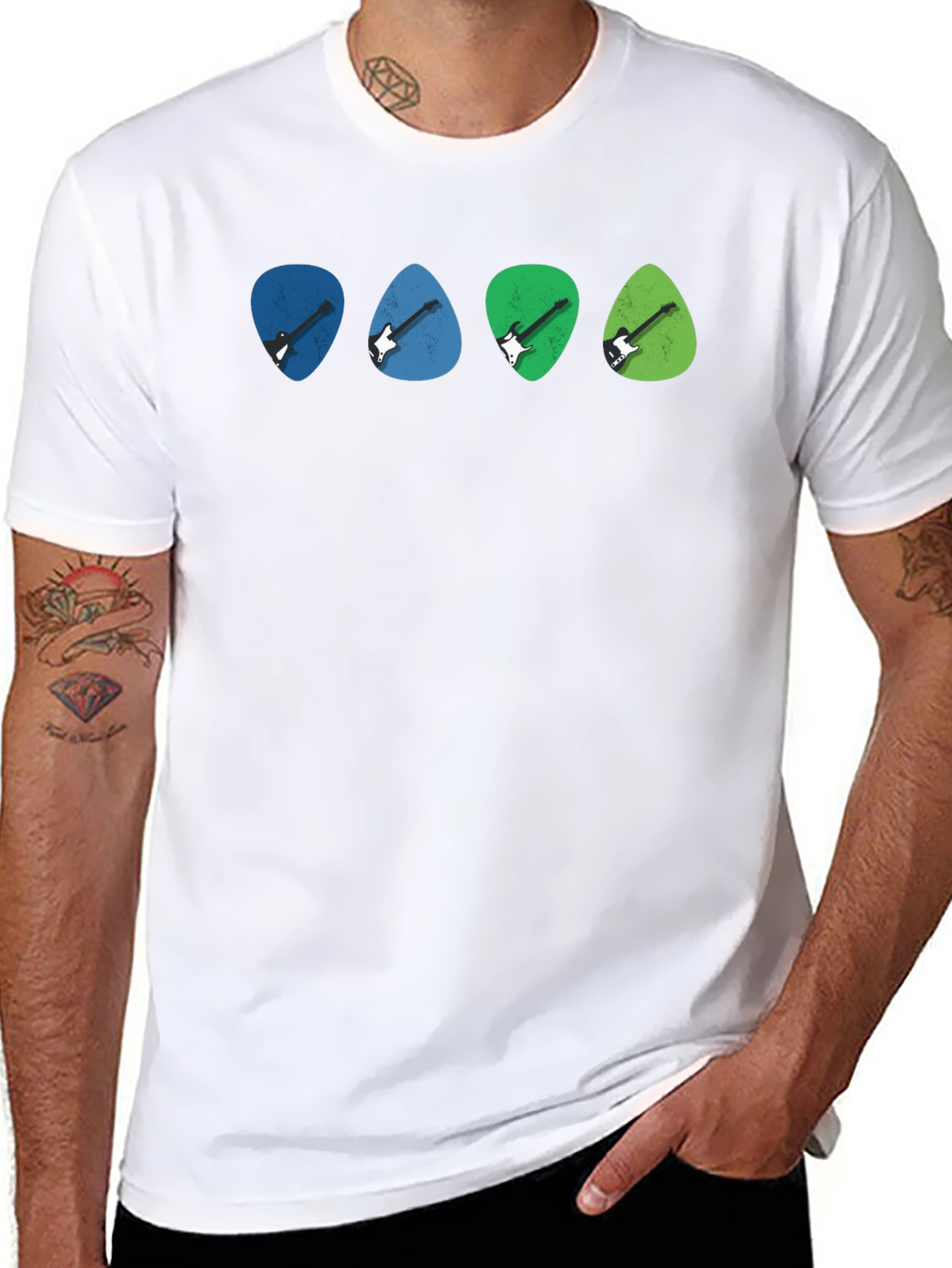 Guitar Pick Shirt - Music Lover Tee