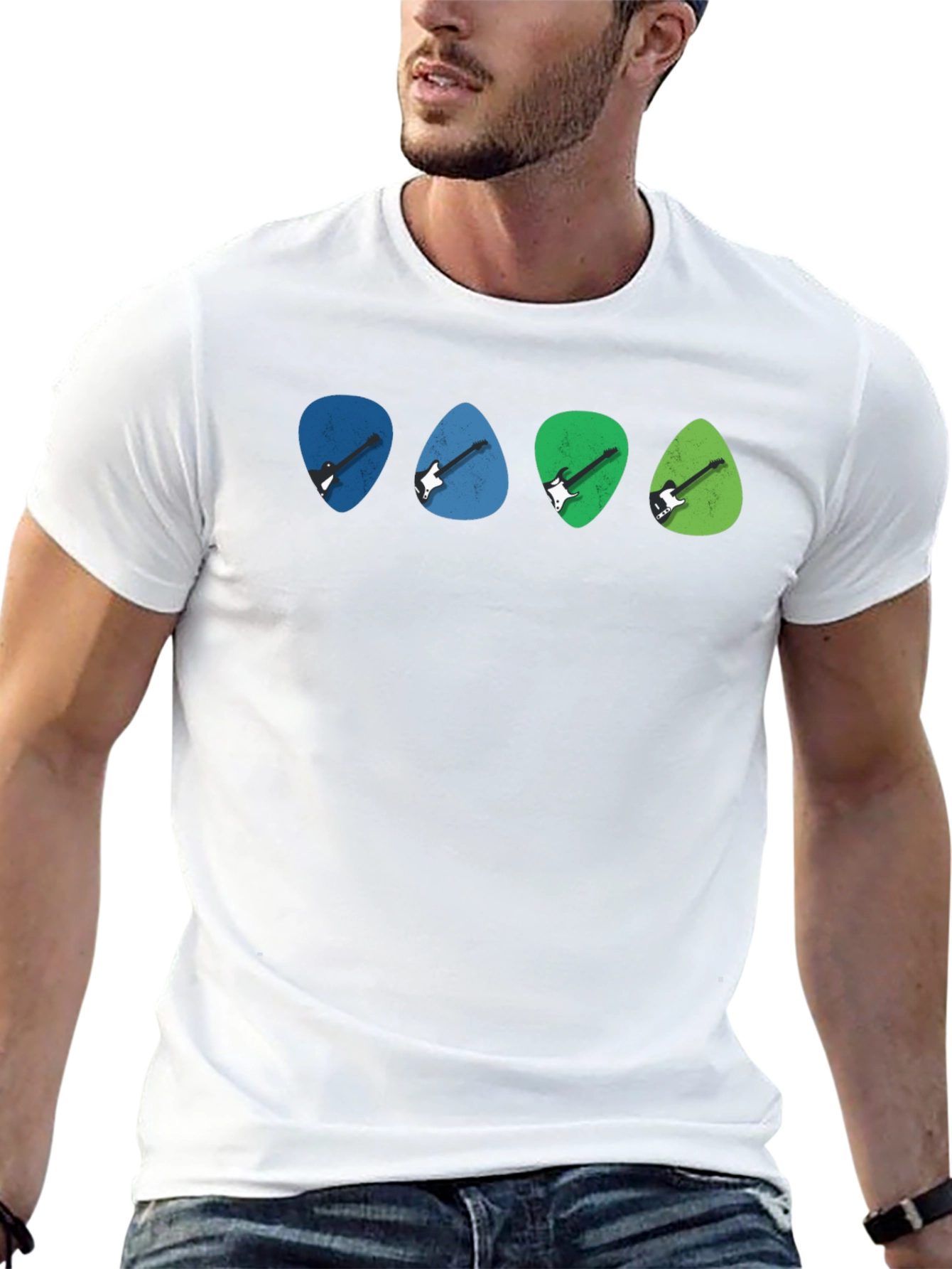 Guitar Pick Shirt - Music Lover Tee