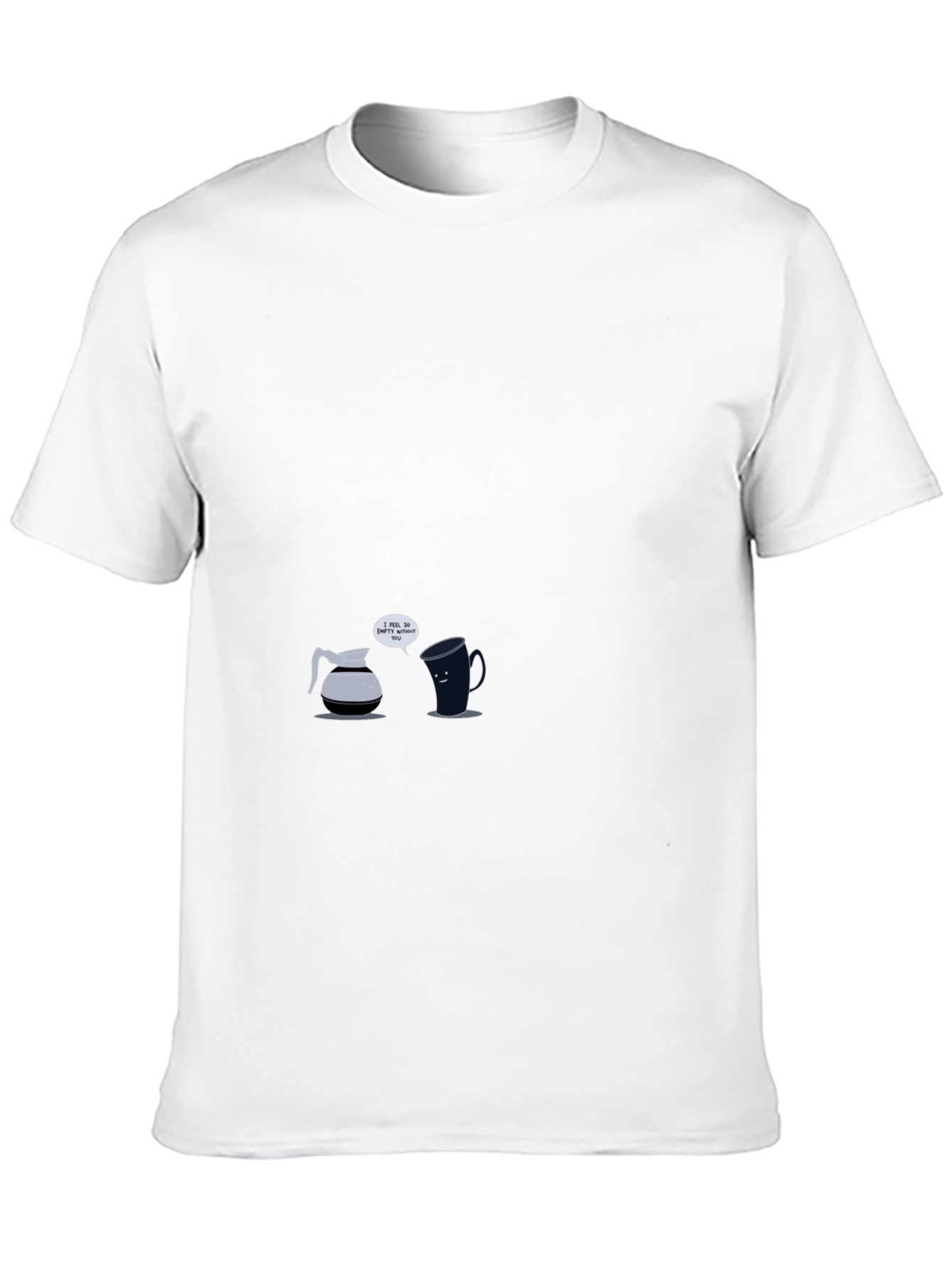 Funny Coffee Relationship Black T-Shirt