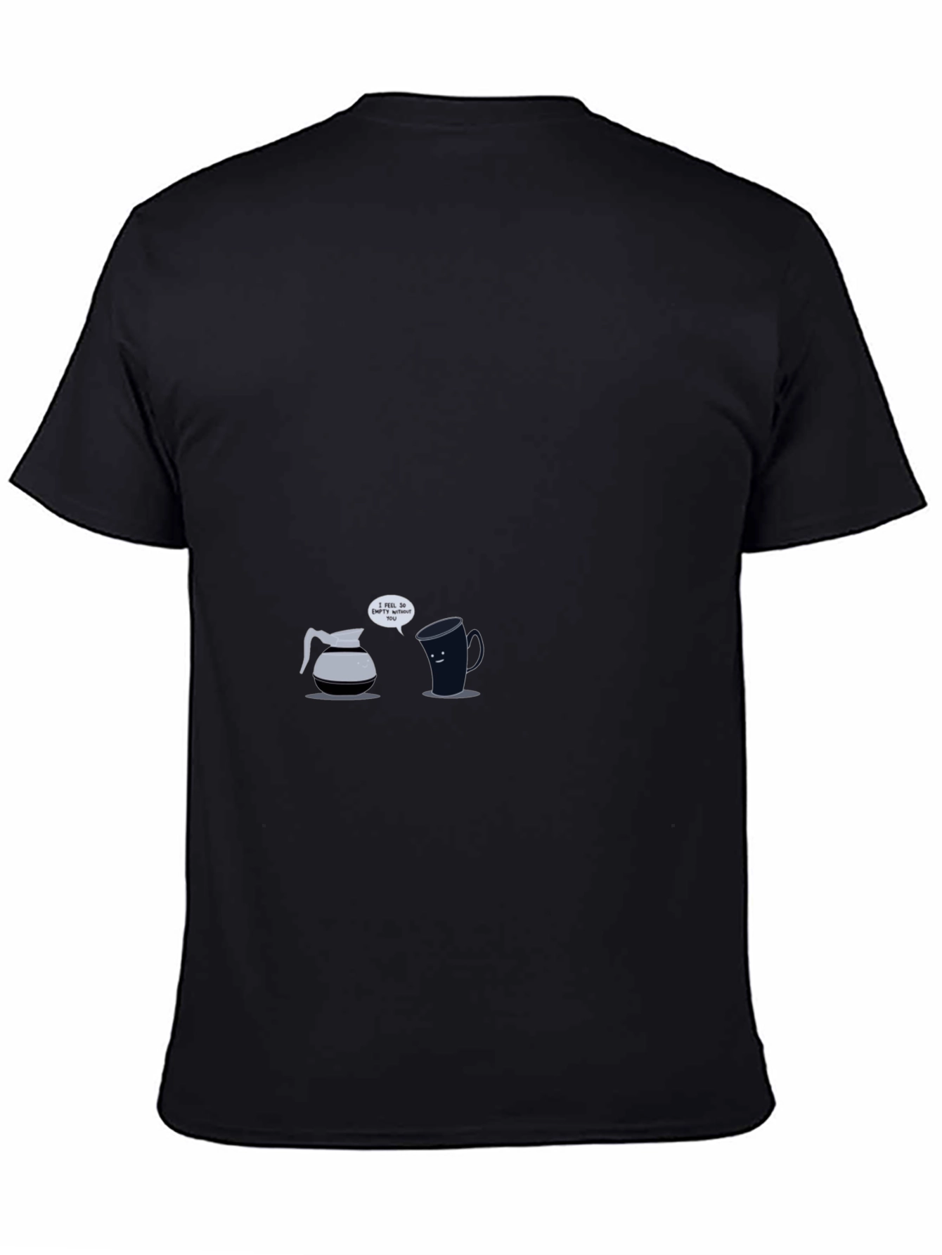 Funny Coffee Relationship Black T-Shirt