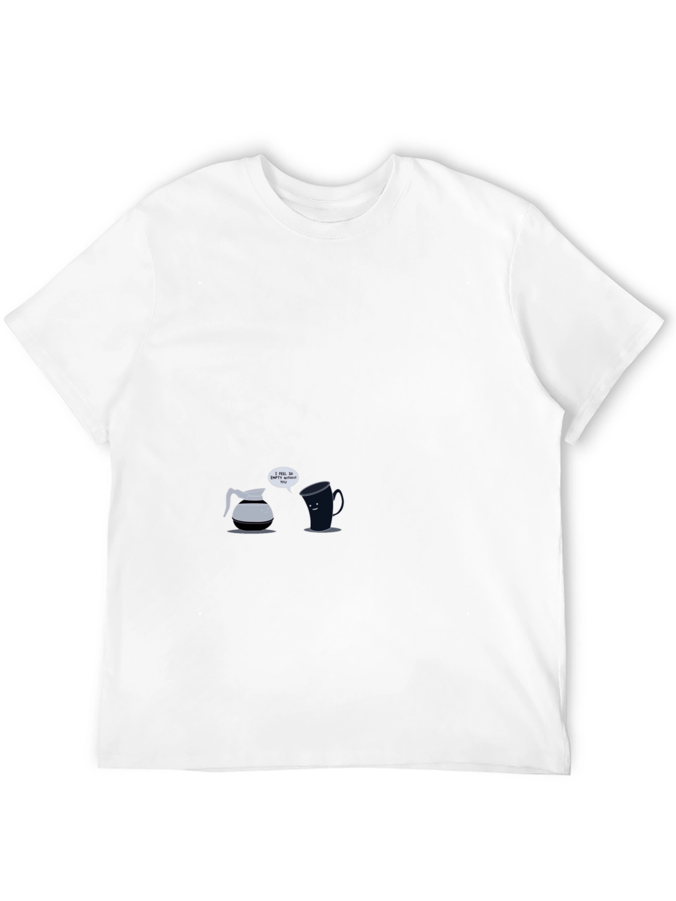 Funny Coffee Relationship Black T-Shirt