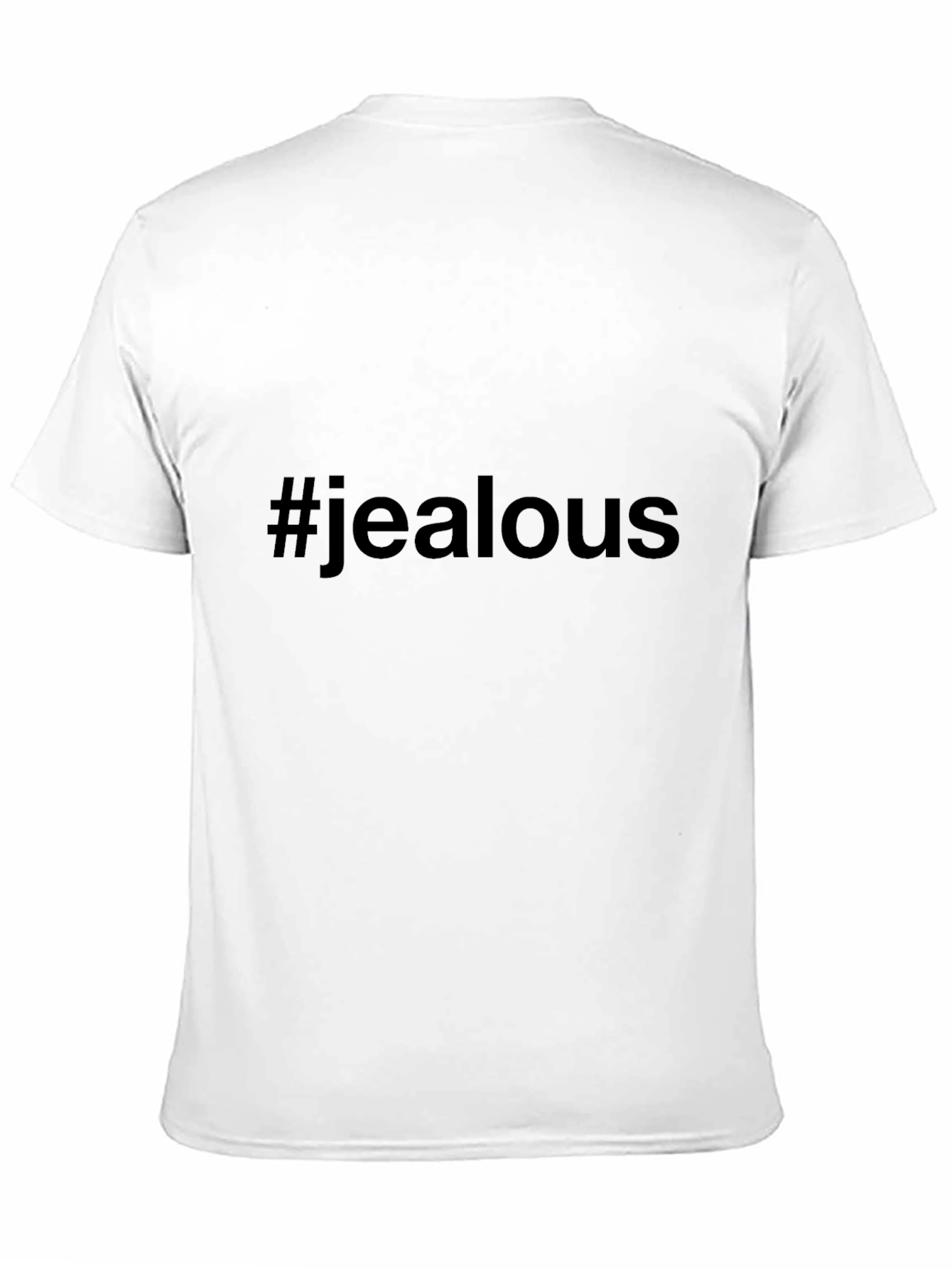 Jealous Tee: Black Graphic T-Shirt