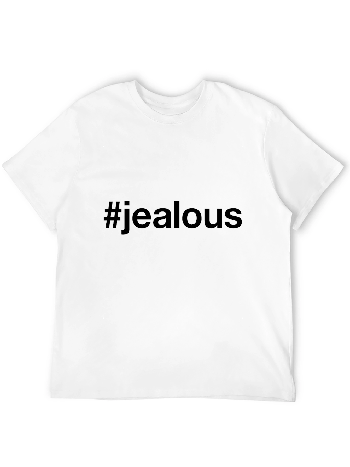 Jealous Tee: Black Graphic T-Shirt