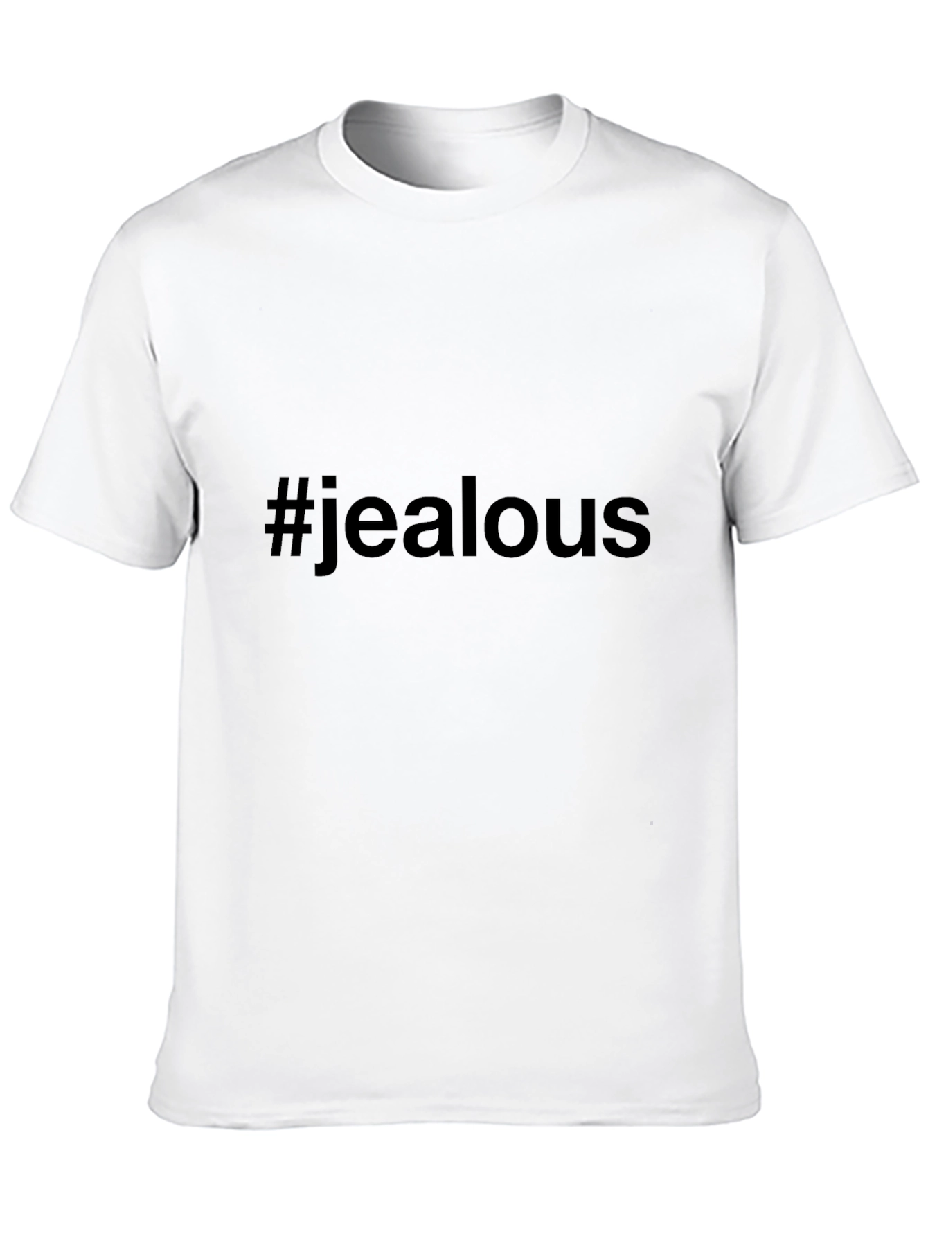 Jealous Tee: Black Graphic T-Shirt