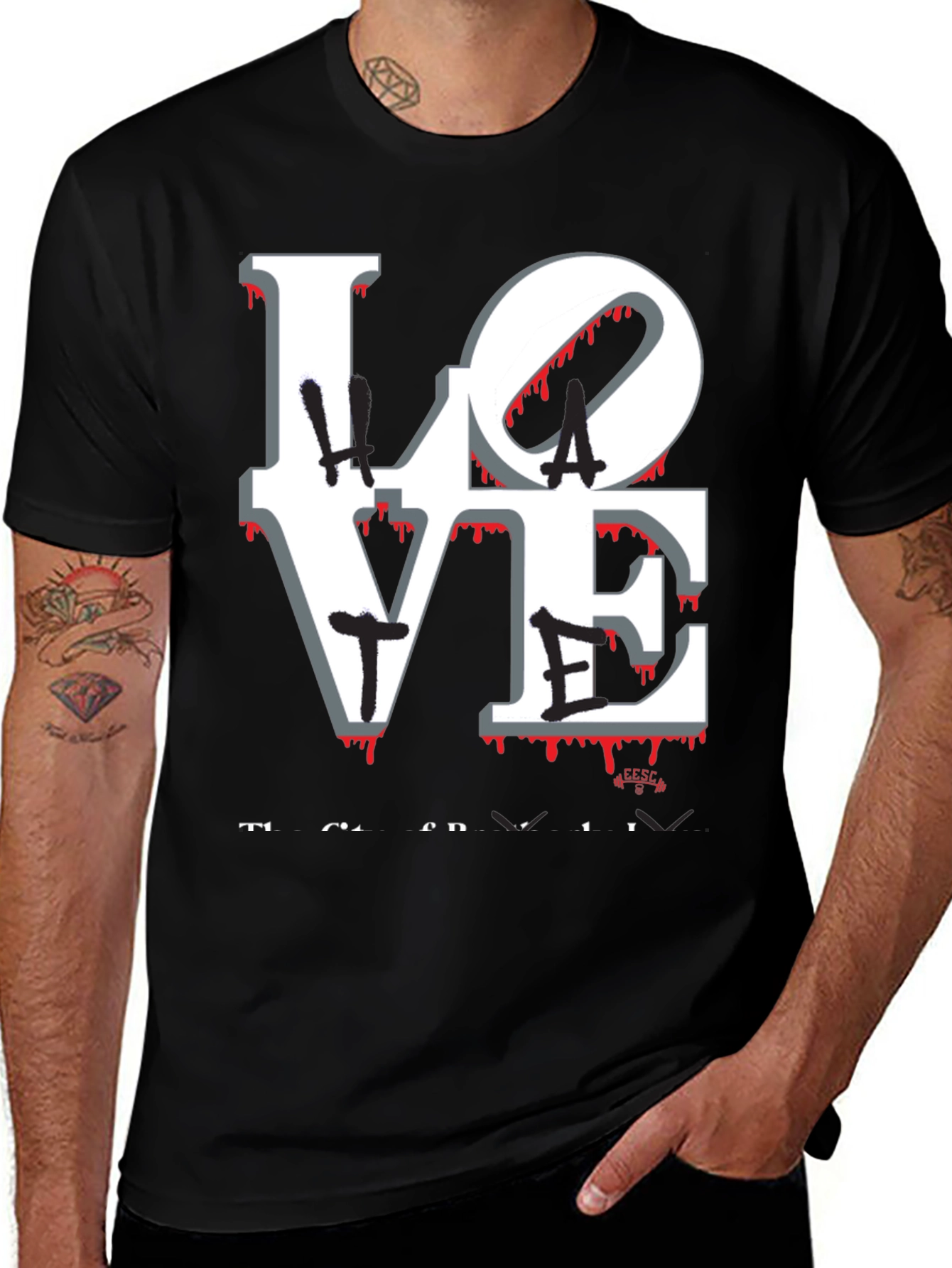 LOVE Graphic T-Shirt - The Cure is Love