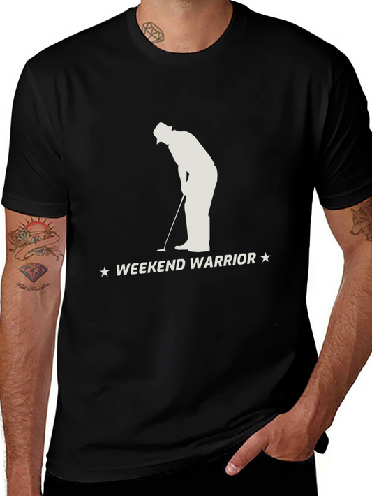 Weekend Warrior Golfer Graphic Tee