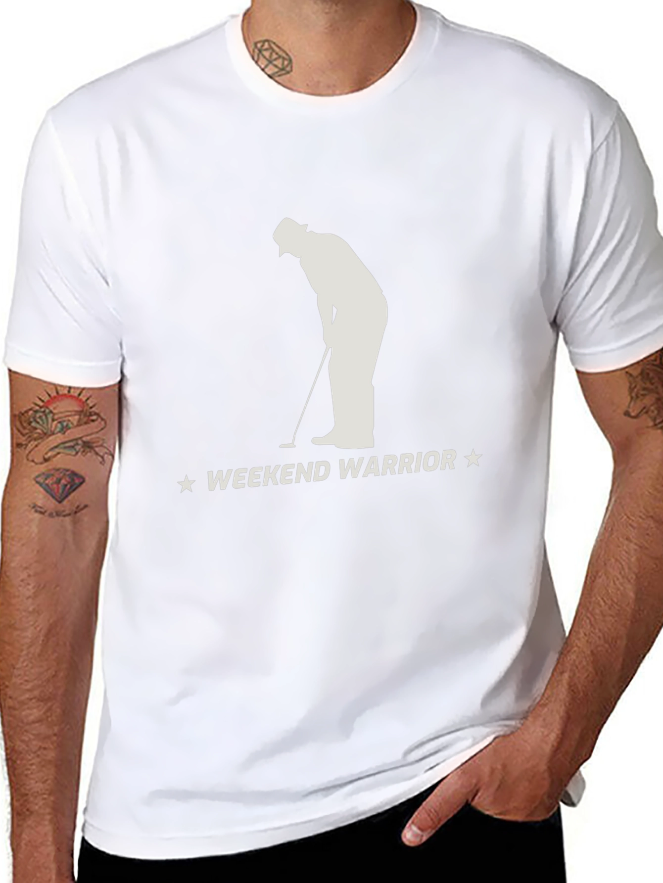 Weekend Warrior Golfer Graphic Tee