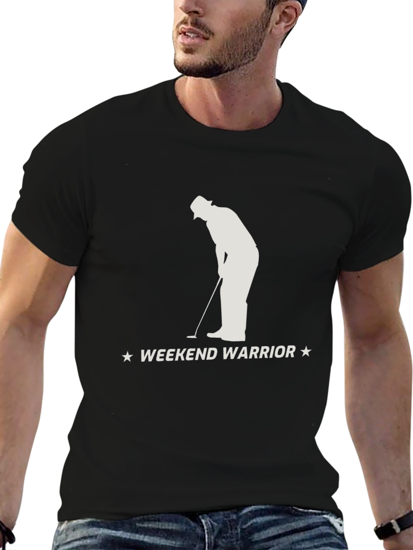 Weekend Warrior Golfer Graphic Tee