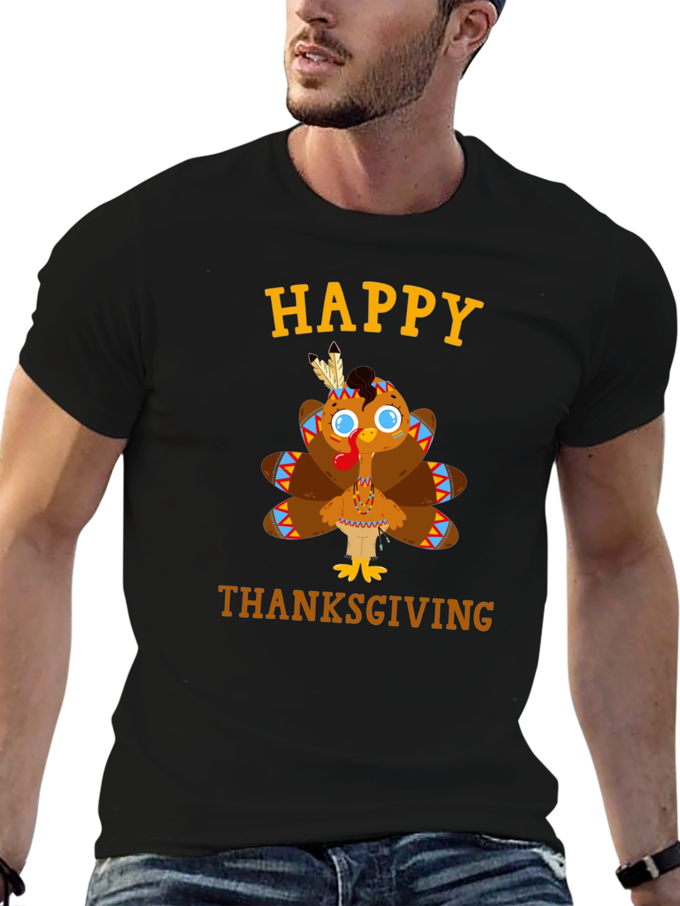 Happy Thanksgiving Turkey T-Shirt