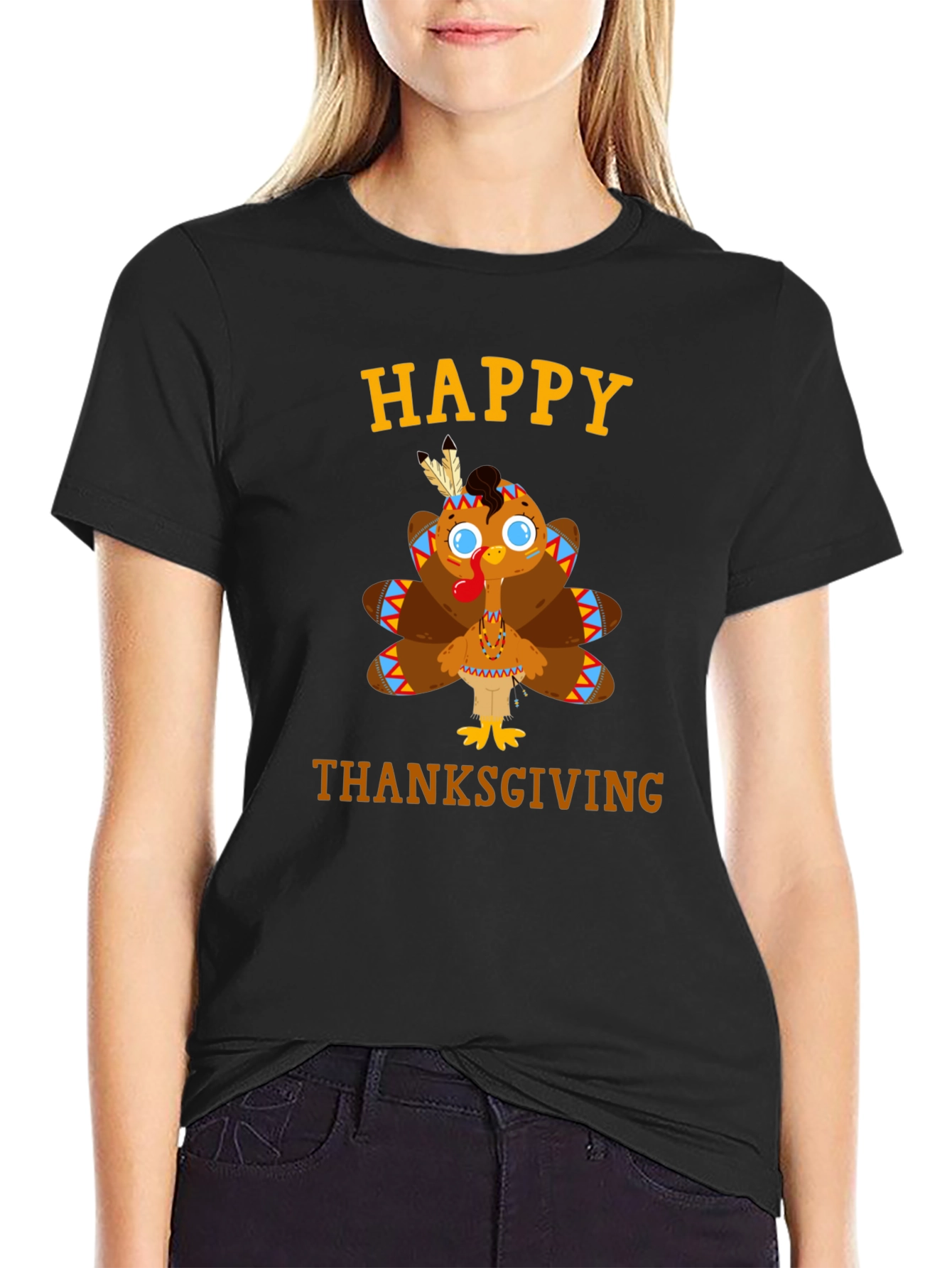 Happy Thanksgiving Turkey T-Shirt