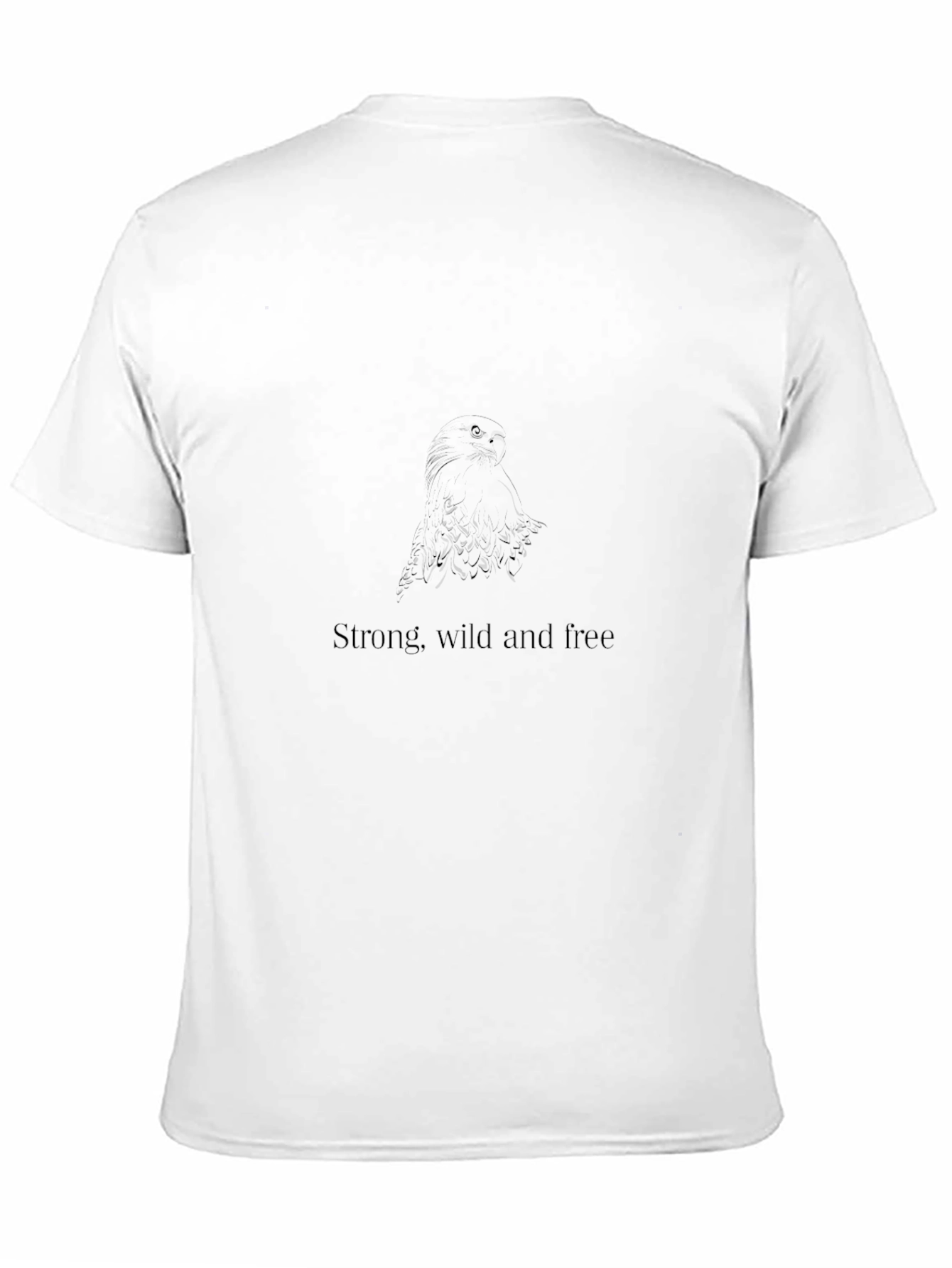 Strong Wild & Free Black T-Shirt