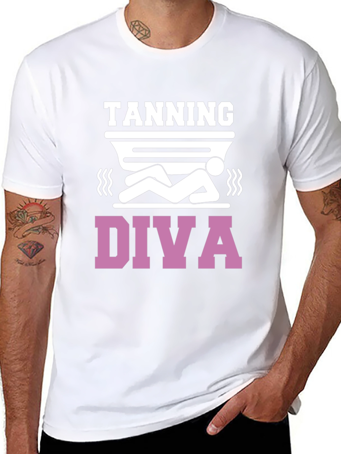 Tanning Diva Graphic T-Shirt