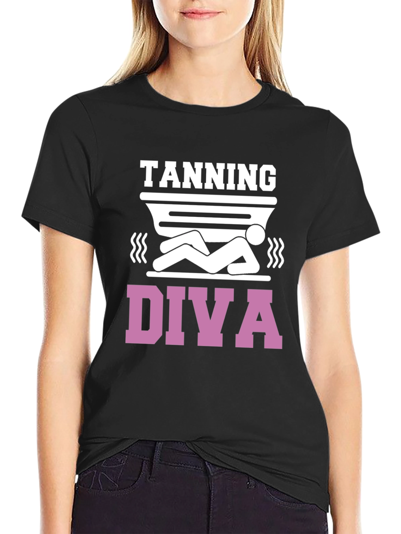 Tanning Diva Graphic T-Shirt