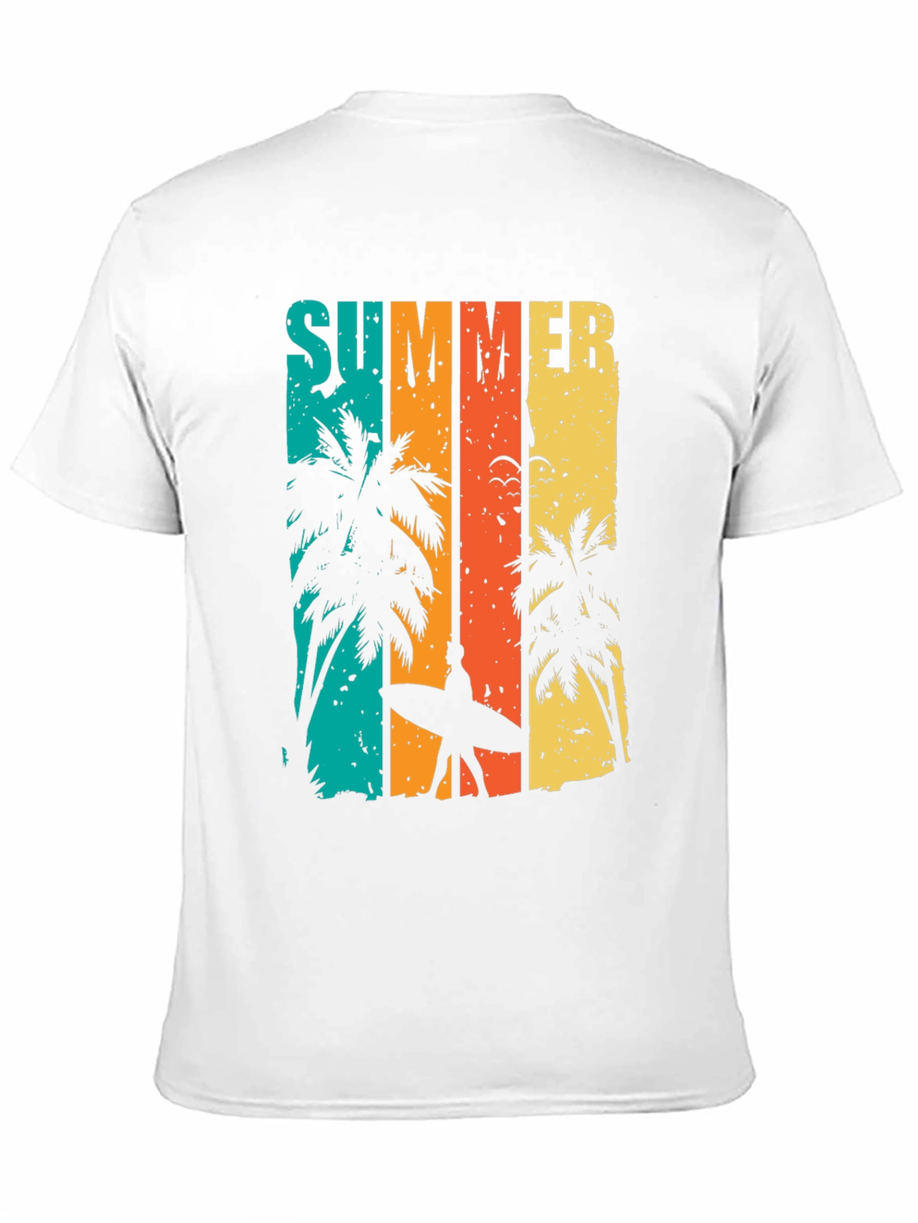 Retro Summer Beach Graphic T-Shirt
