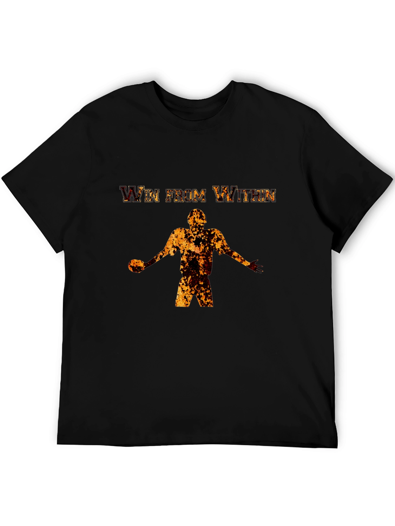 Win From Within Black Graphic Tee