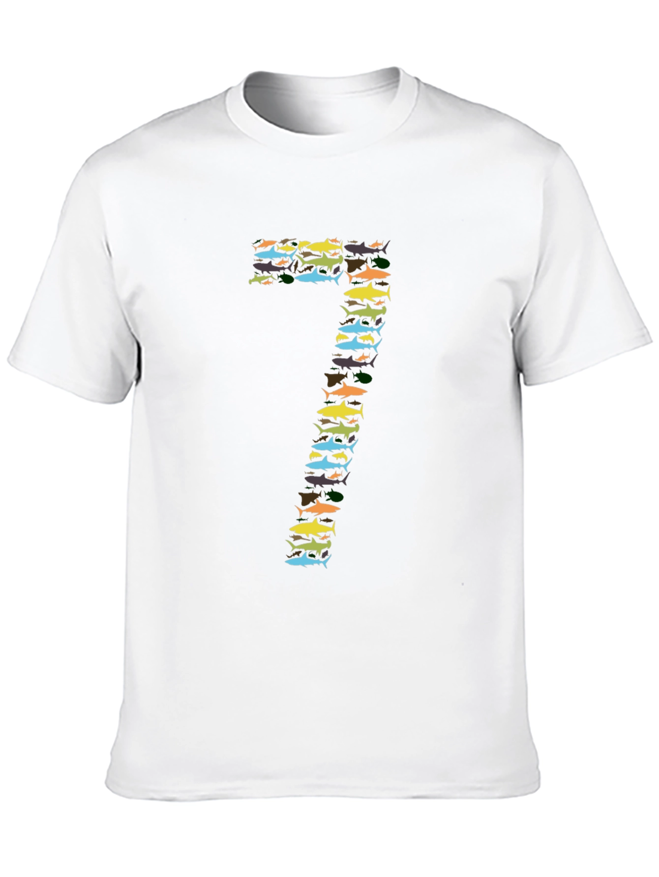 Shark Number Seven Graphic Tee