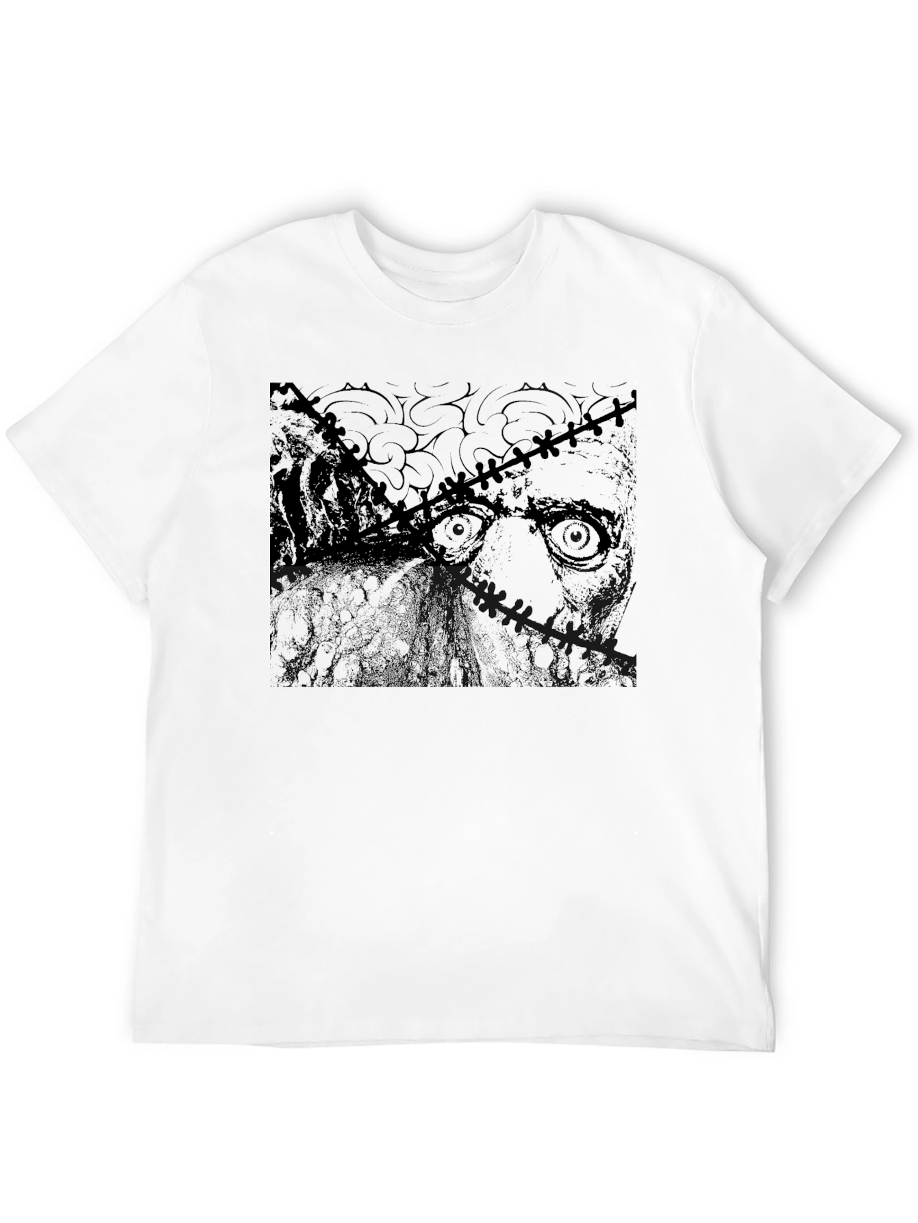 Unique Graphic Tee - Dark Zombie Style