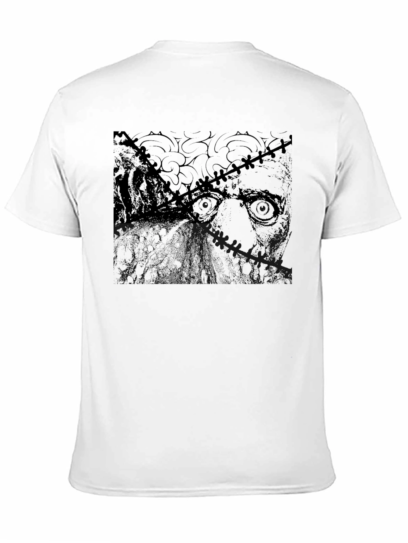 Unique Graphic Tee - Dark Zombie Style