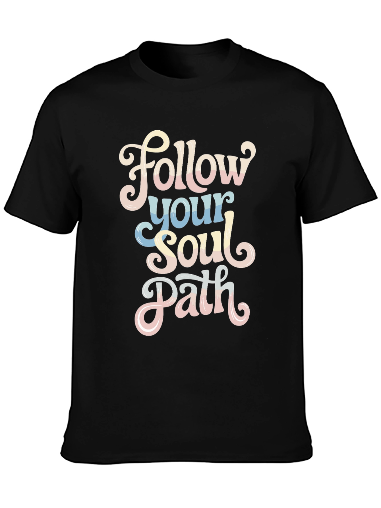 Follow Your Soul Path Graphic Tee - Inspiring Design