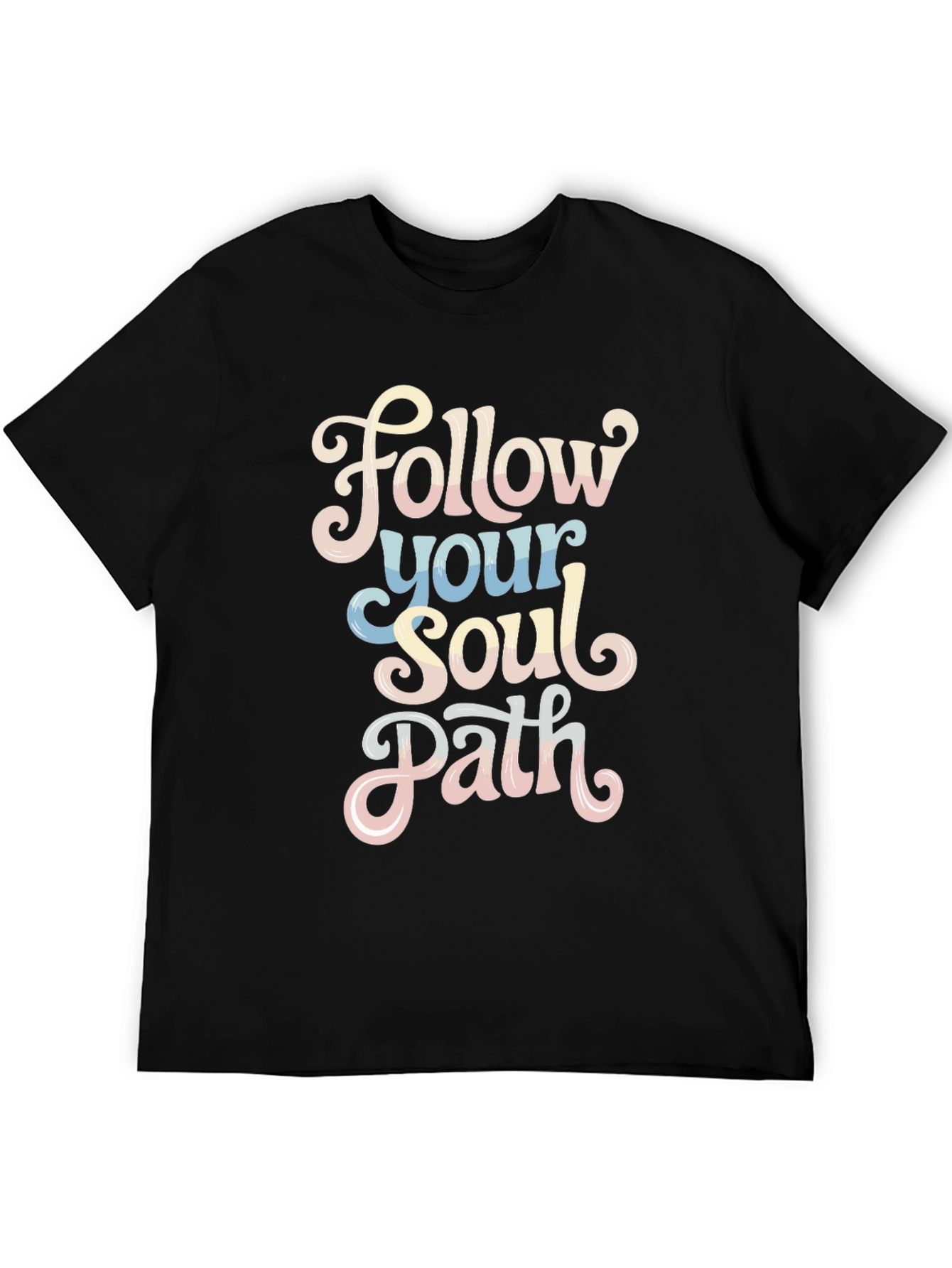 Follow Your Soul Path Graphic Tee - Inspiring Design