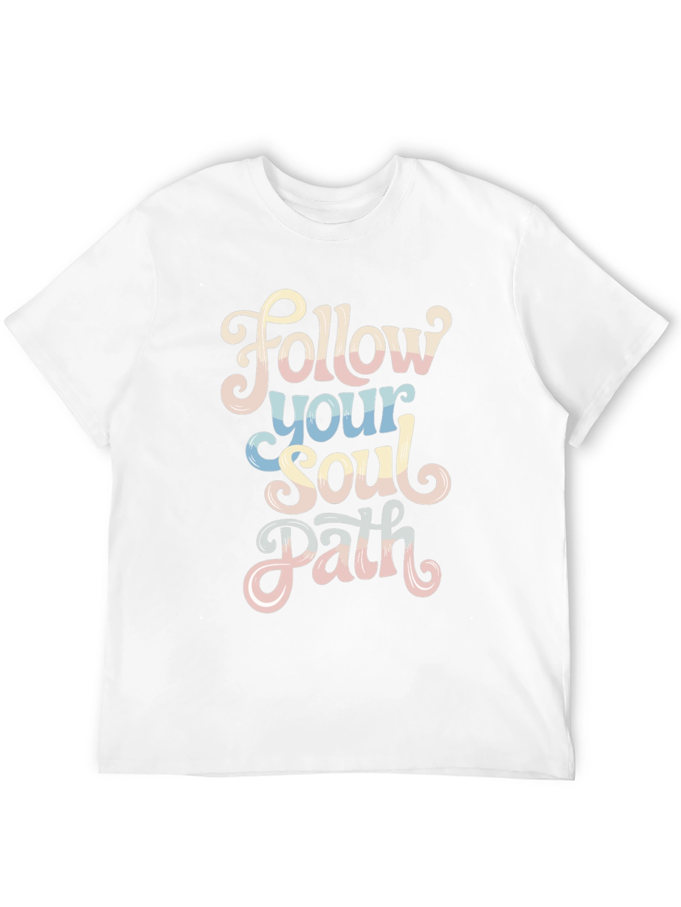 Follow Your Soul Path Graphic Tee - Inspiring Design