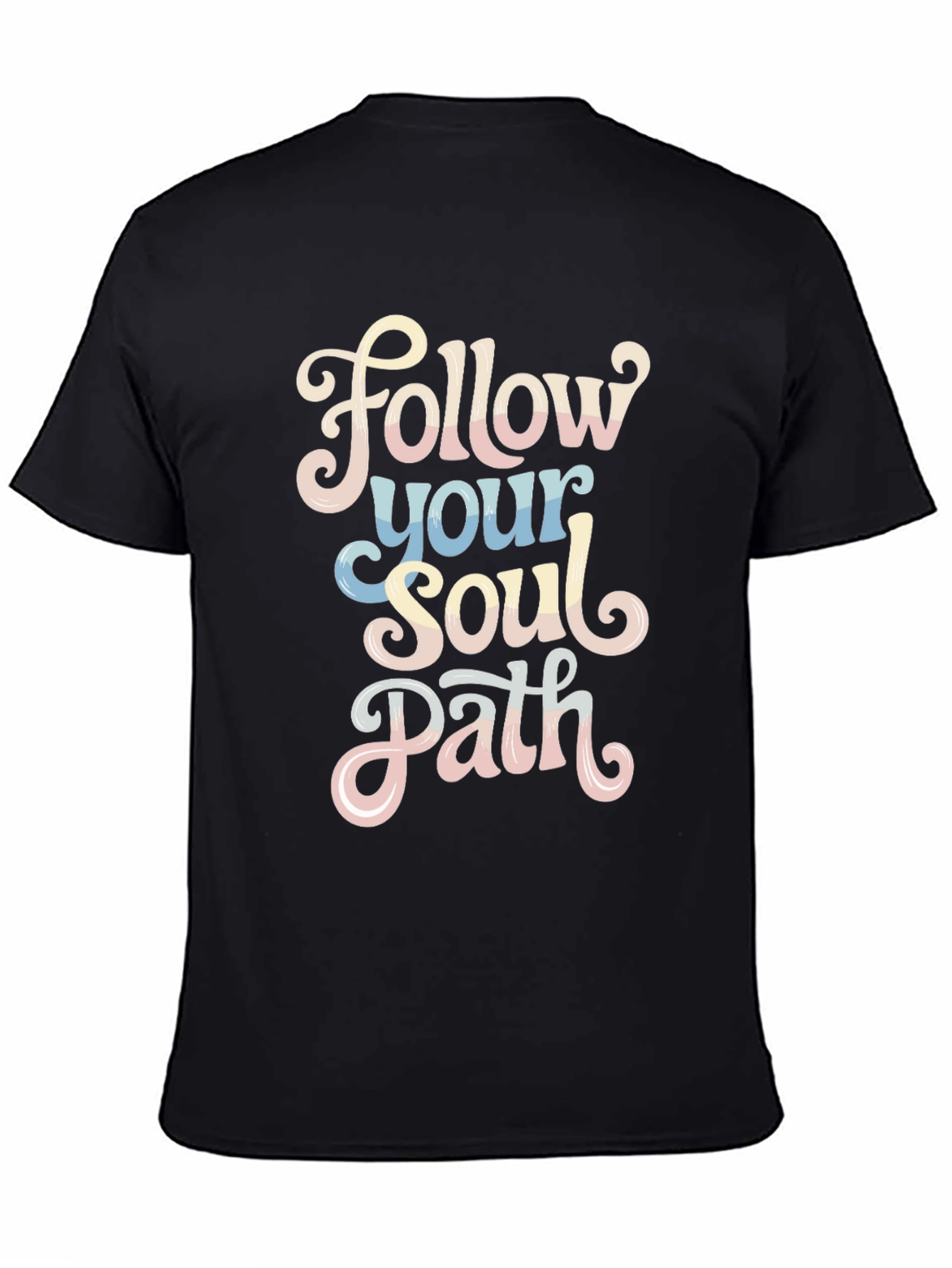 Follow Your Soul Path Graphic Tee - Inspiring Design