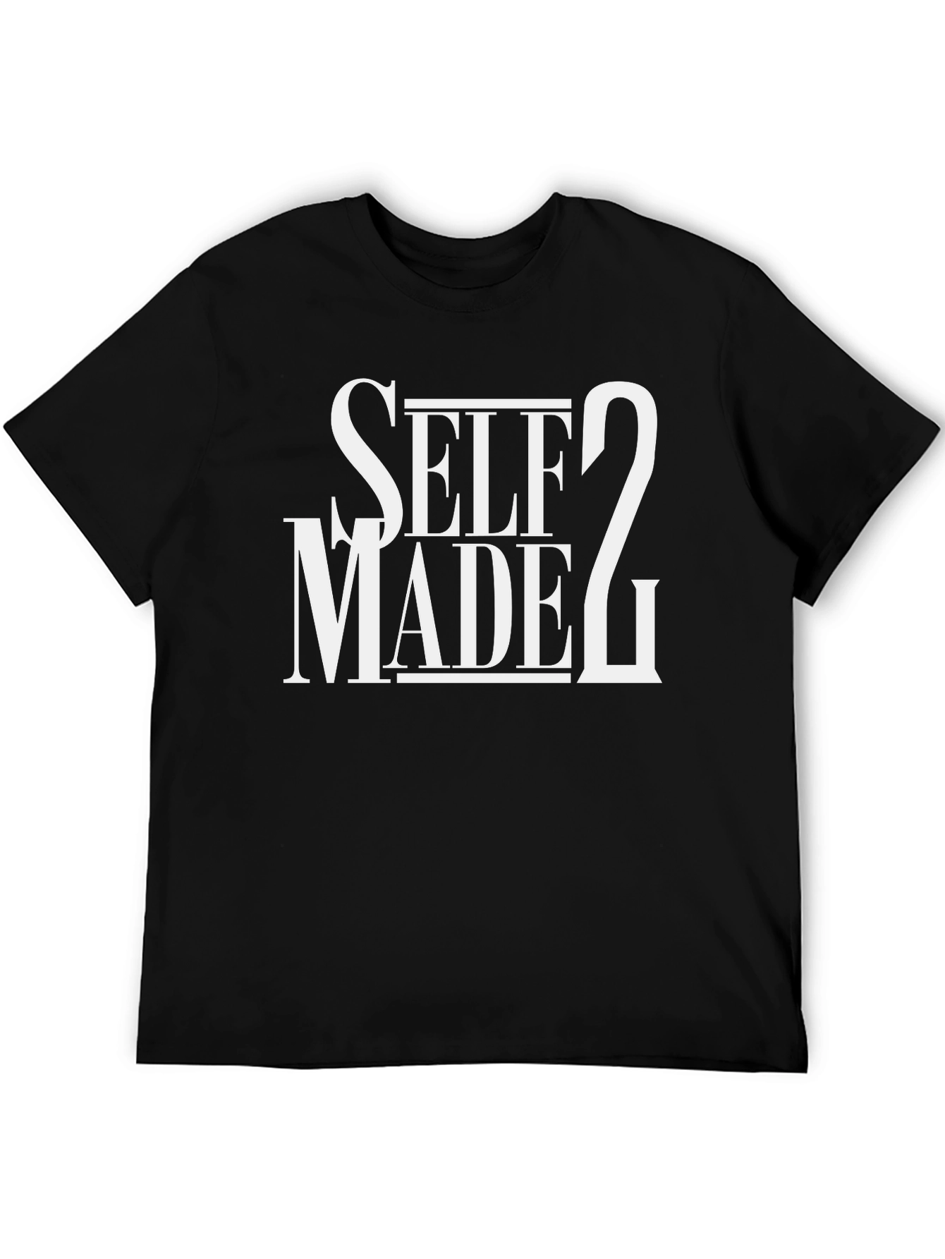 Self Made 2.0 Graphic T-Shirt - Black
